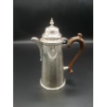 Catchpole and Williams silver coffee pot