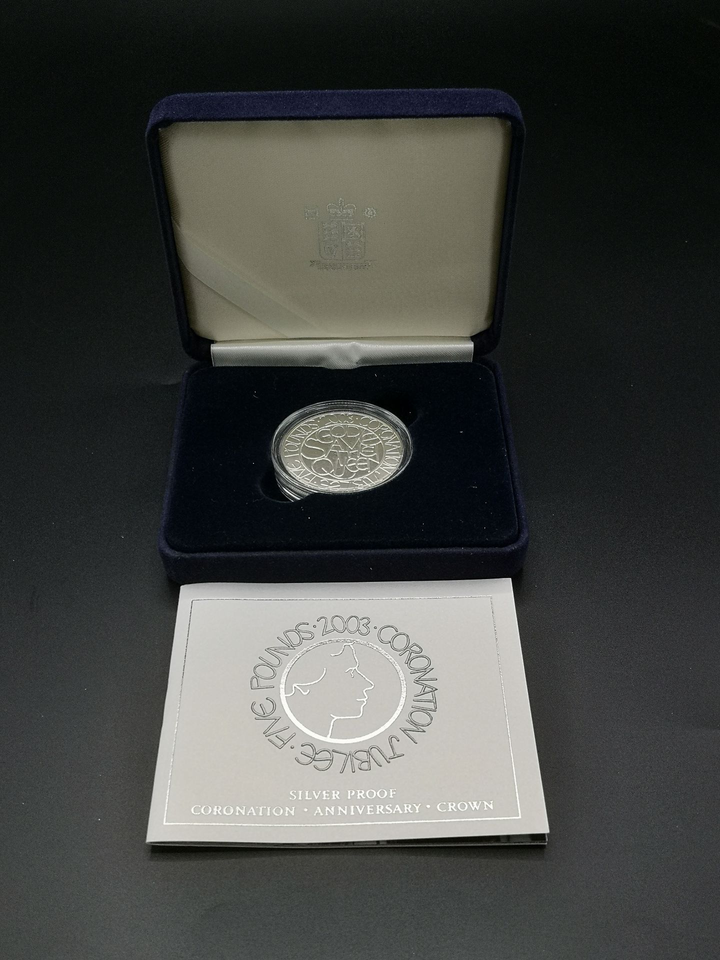 Four Royal Mint boxed silver £5 coins - Image 10 of 17