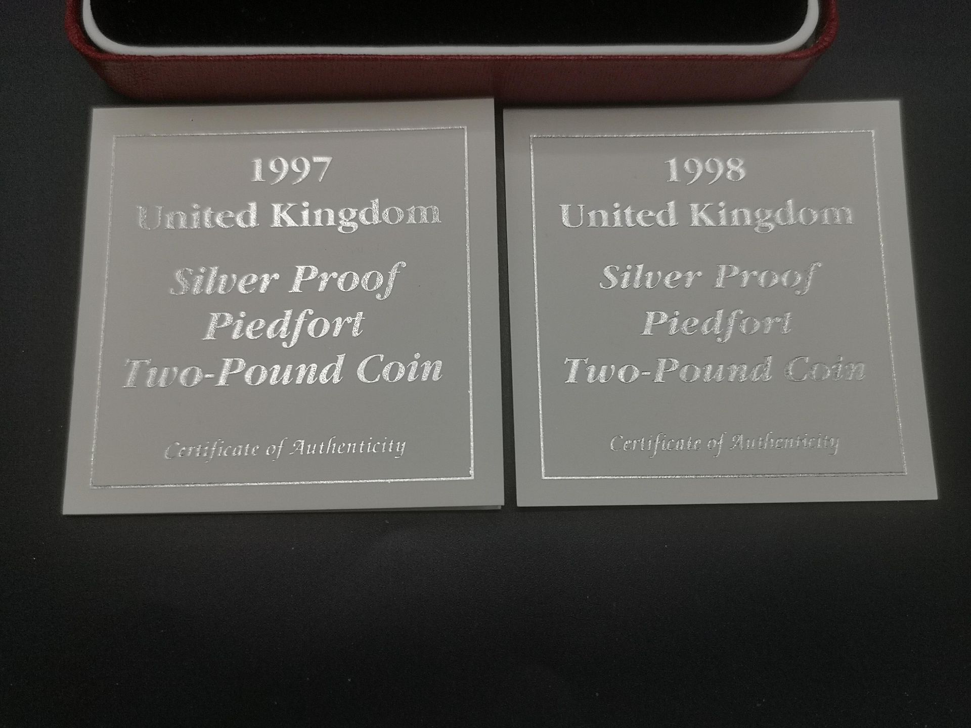 Four Royal mint boxed silver £2 coins - Image 11 of 15