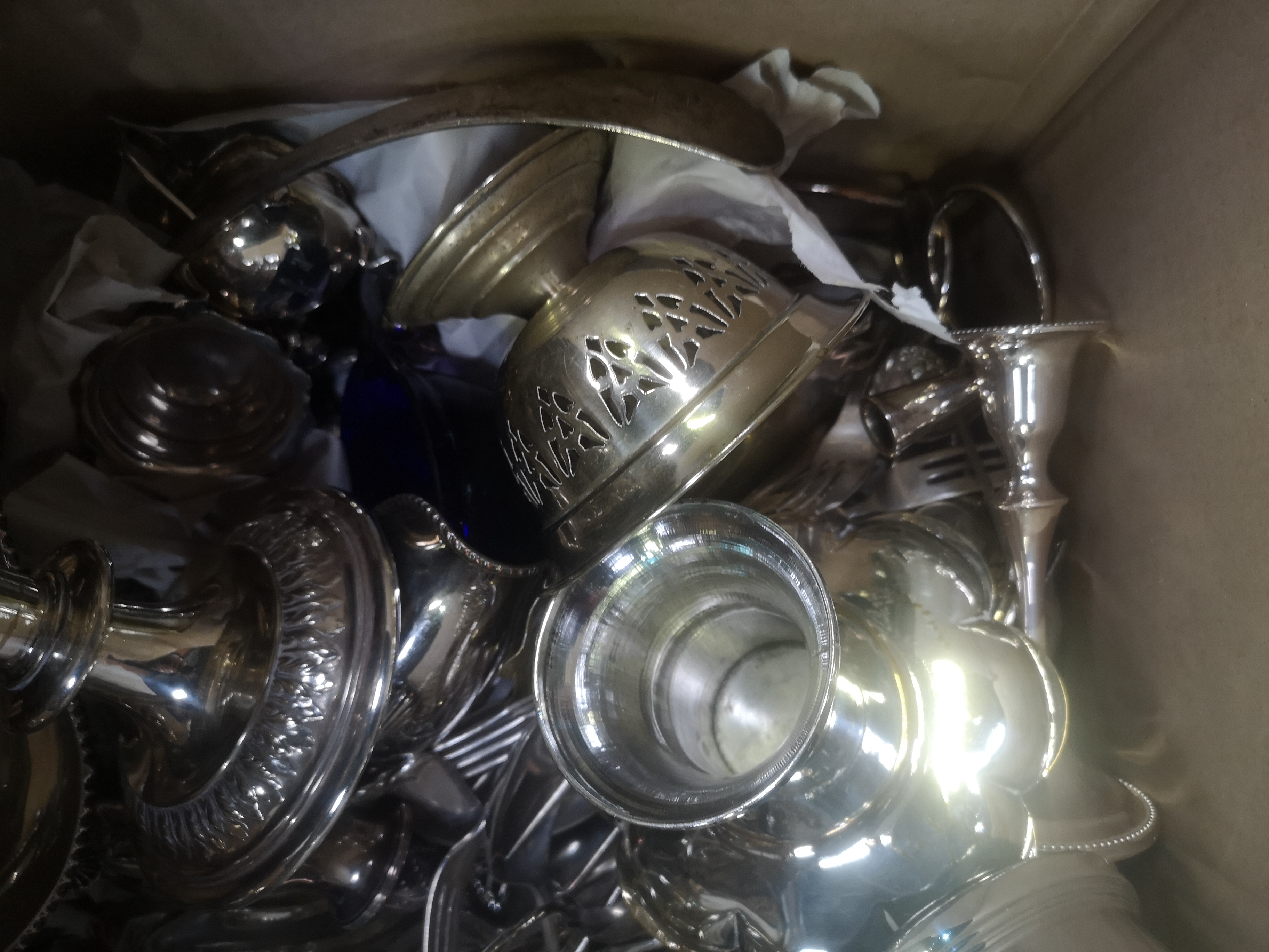 Quantity of silver plate - Image 19 of 19