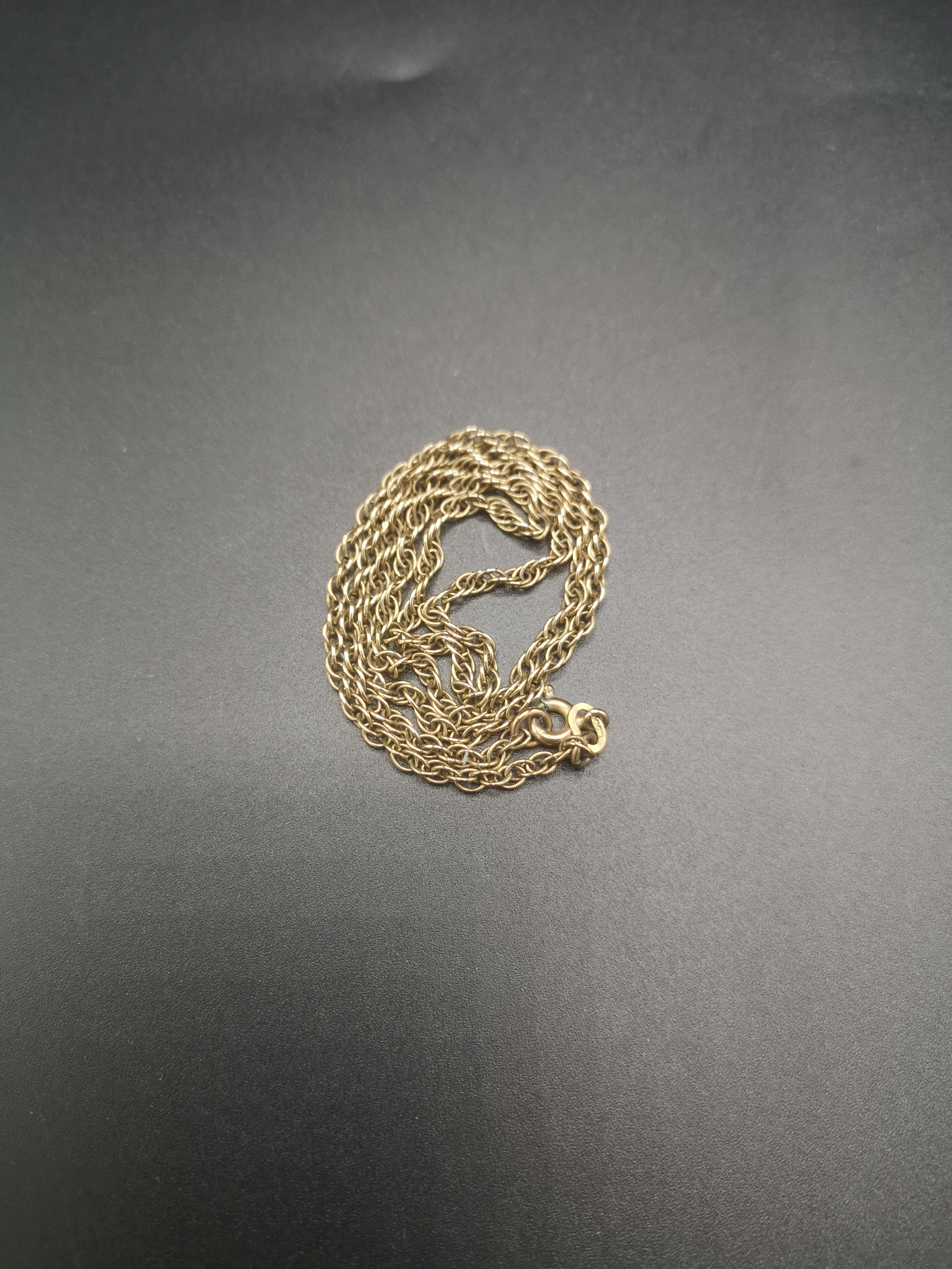 9ct gold necklace - Image 6 of 6