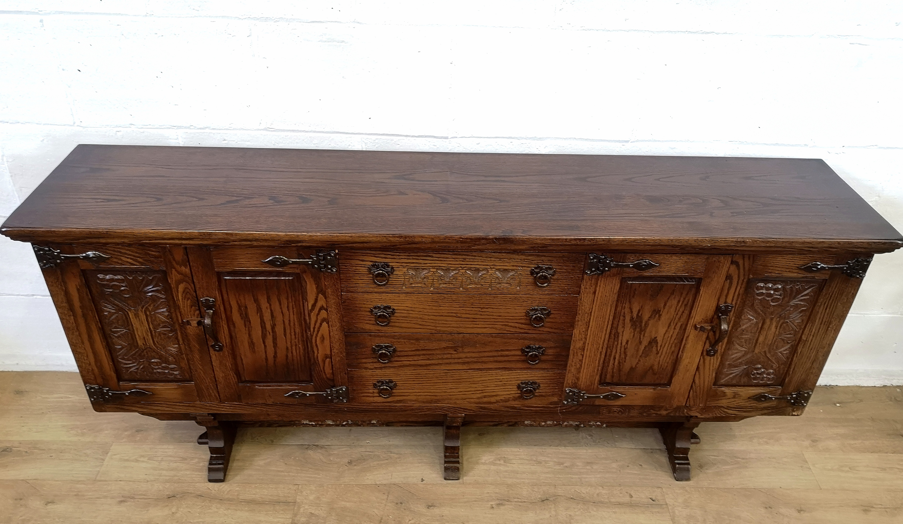 Oak dresser - Image 6 of 11