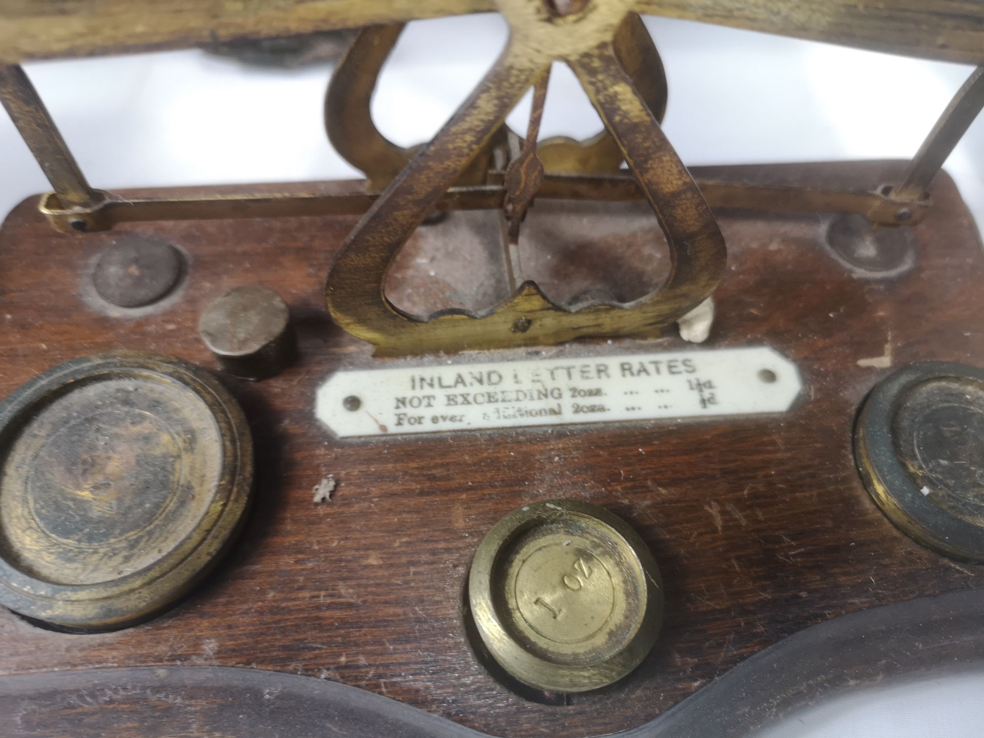 Set of cast iron scales with weights - Image 6 of 10