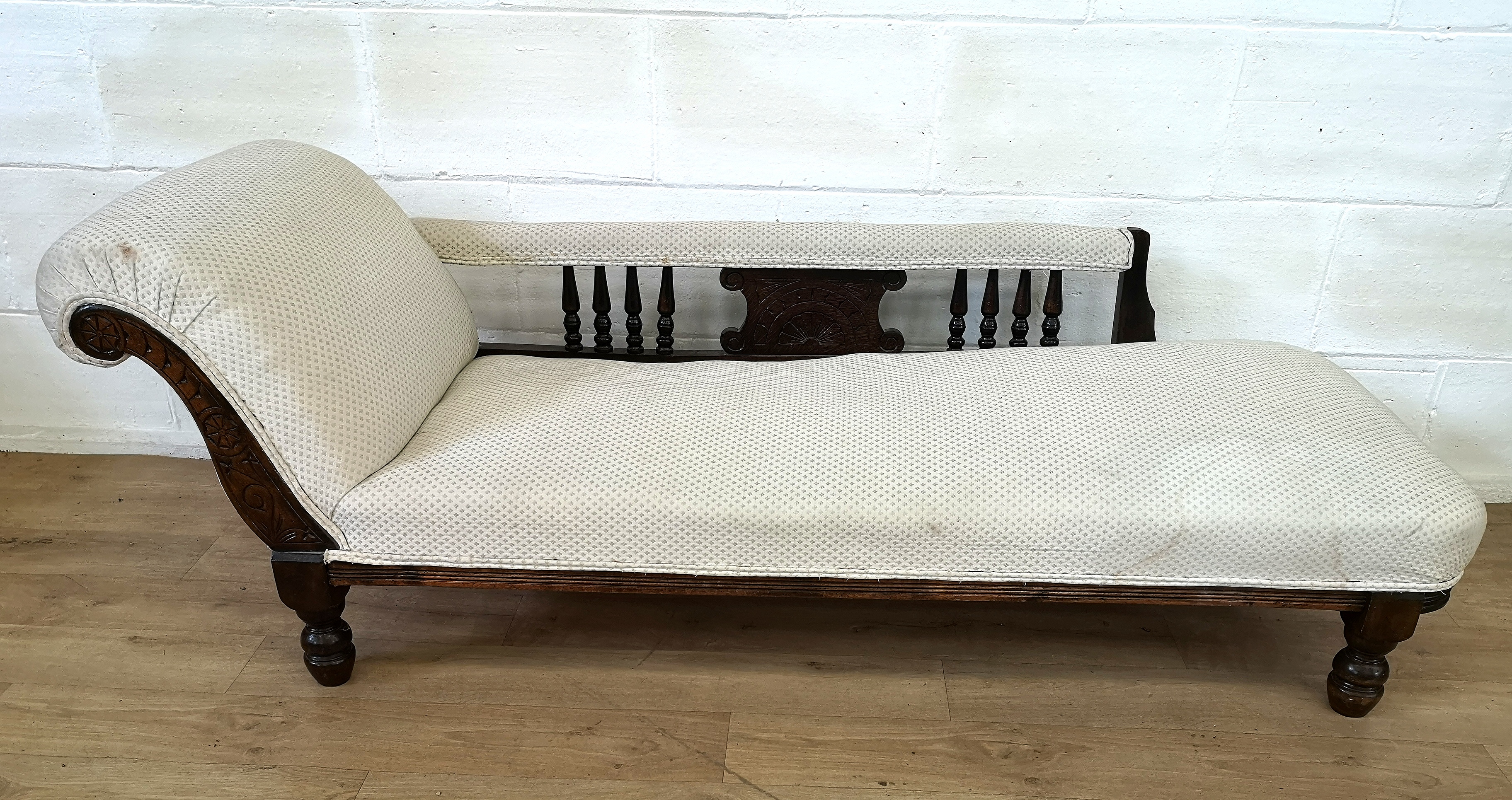 Edwardian chaise longue