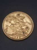 Victorian gold sovereign 1897