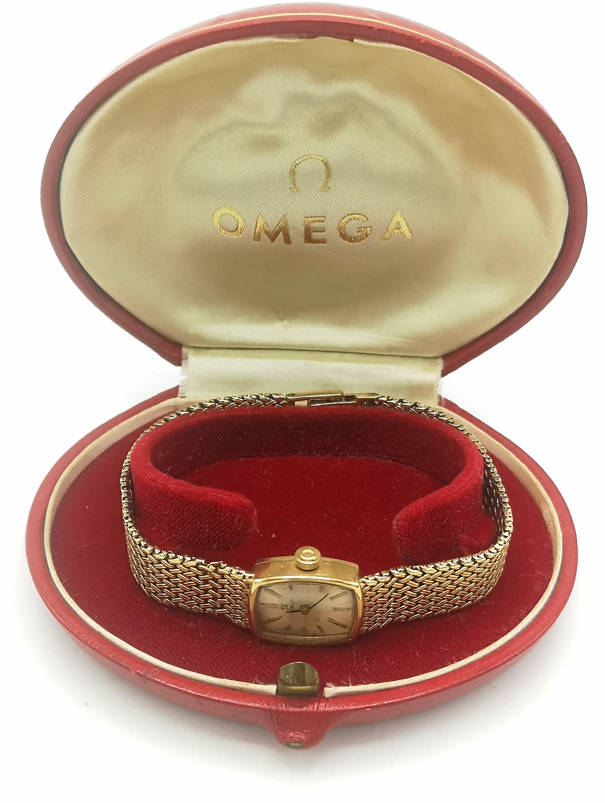 Ladies Omega wristwatch in 9ct gold case - Image 8 of 8