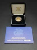 2005 22ct gold proof sovereign