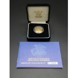 2005 22ct gold proof sovereign
