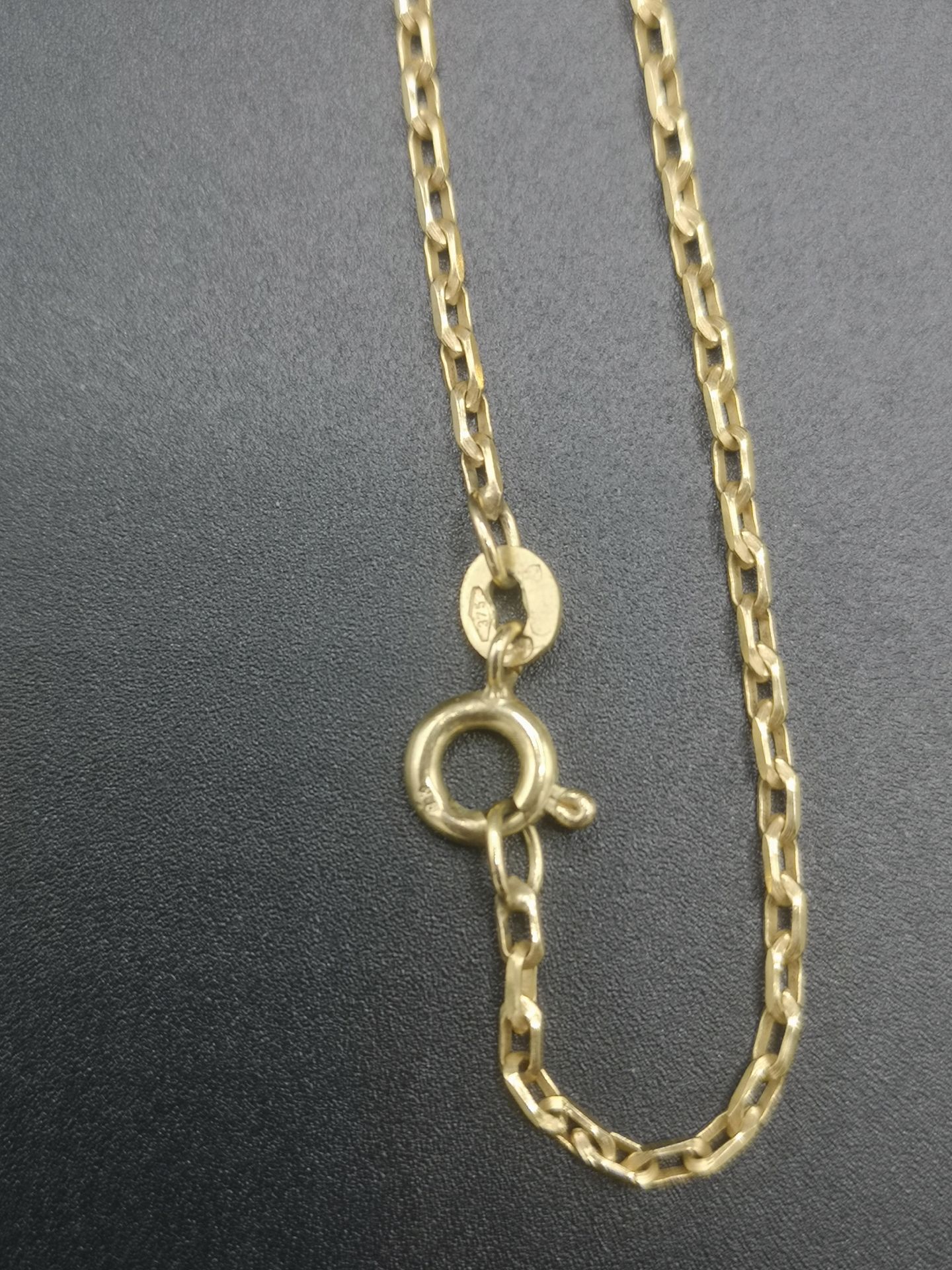 9ct gold necklace and crucifix - Image 6 of 6