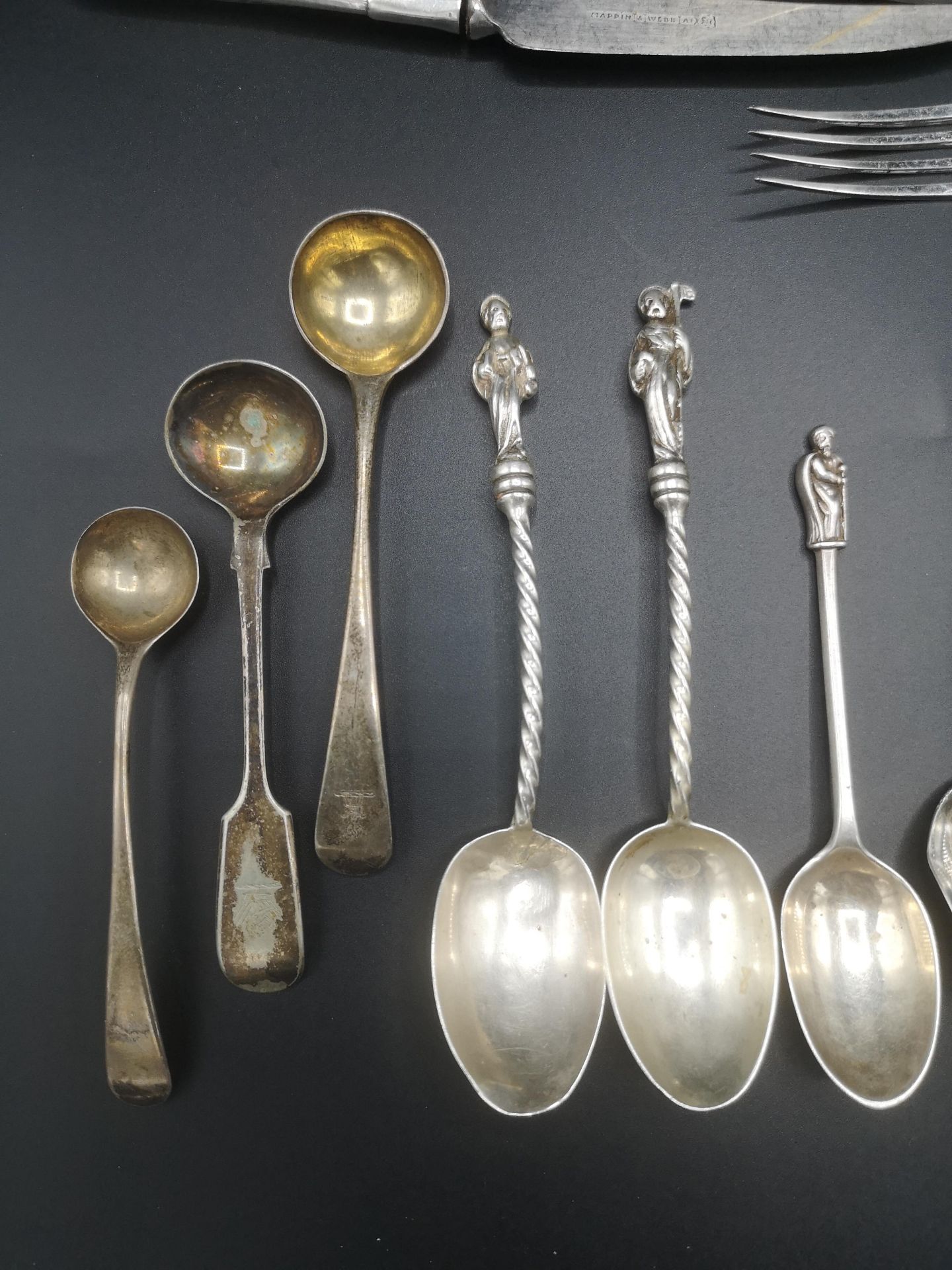 Collection of silver flatware - Bild 4 aus 9