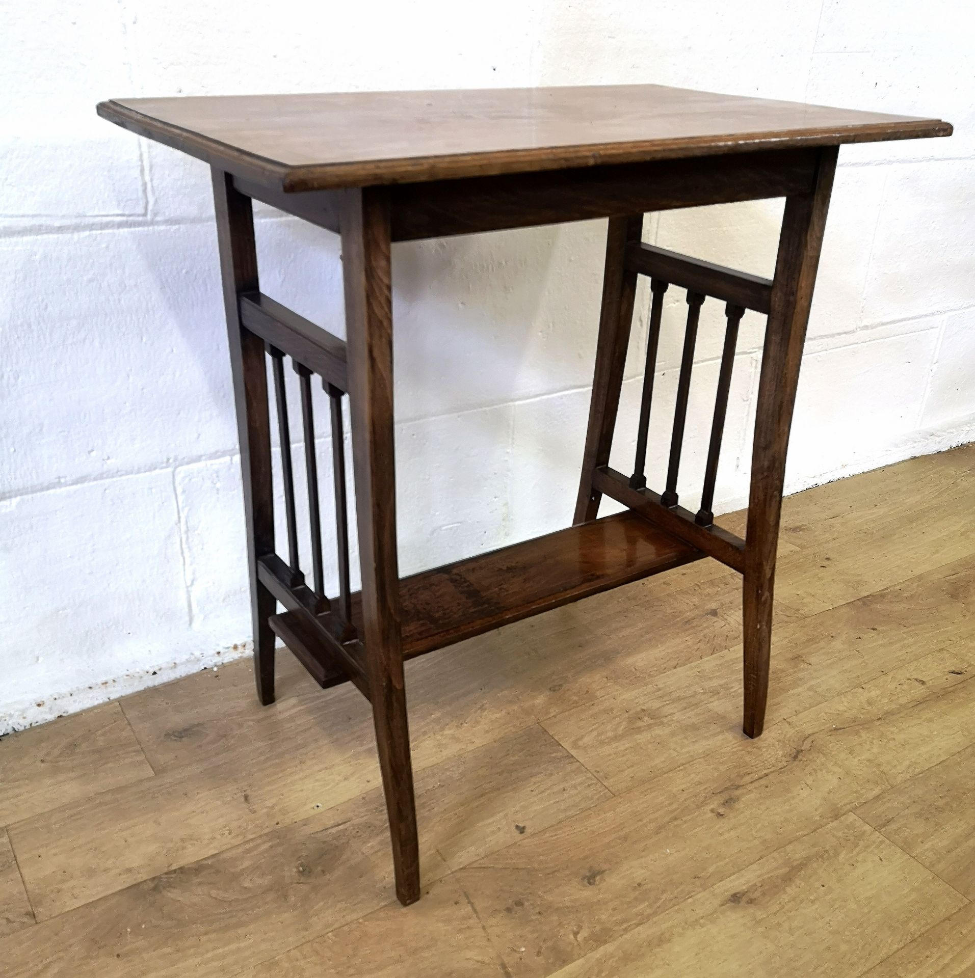 Mahogany display table