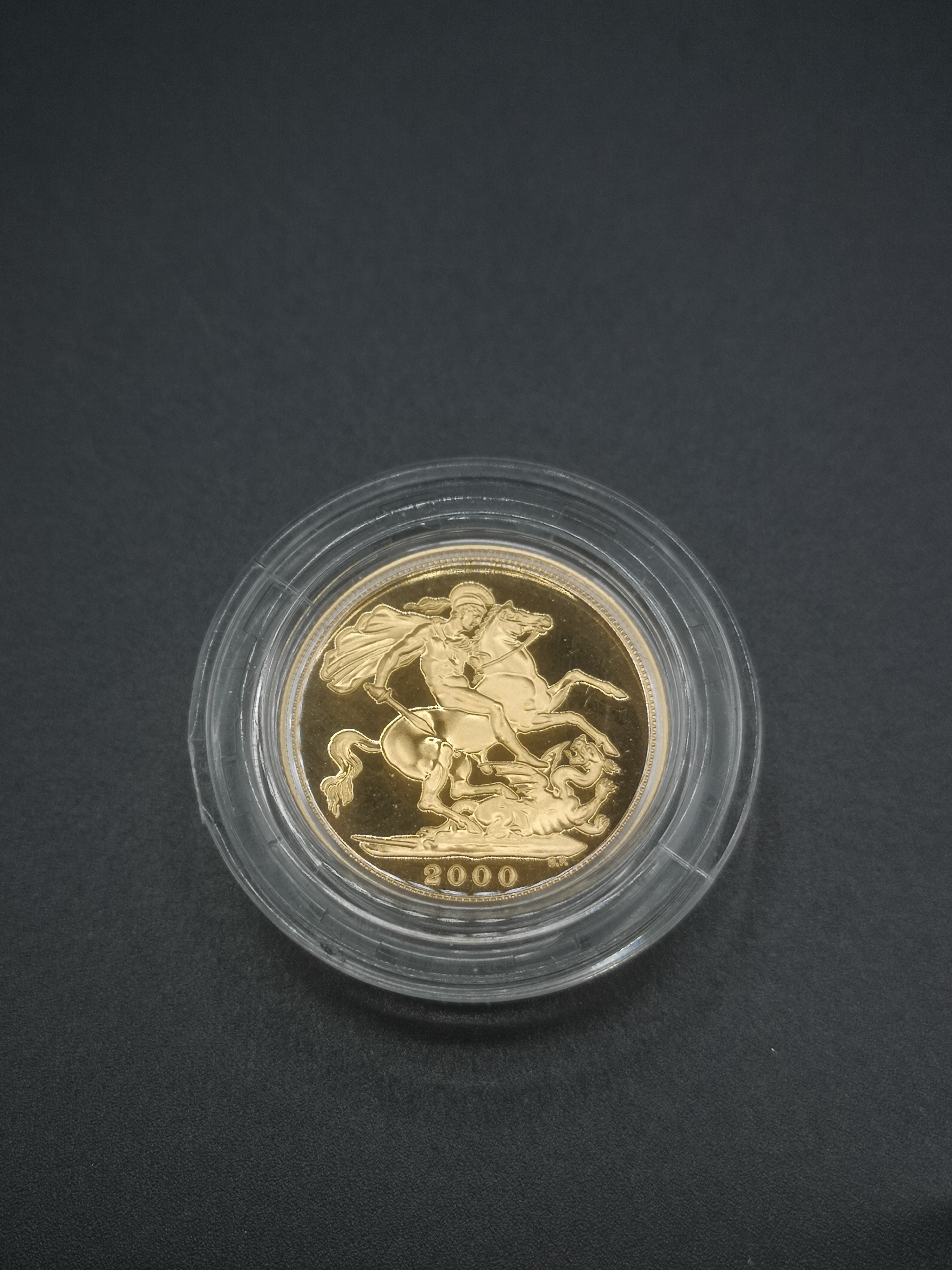 2000 22ct gold proof sovereign - Image 3 of 5