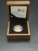 2009 22ct gold proof sovereign