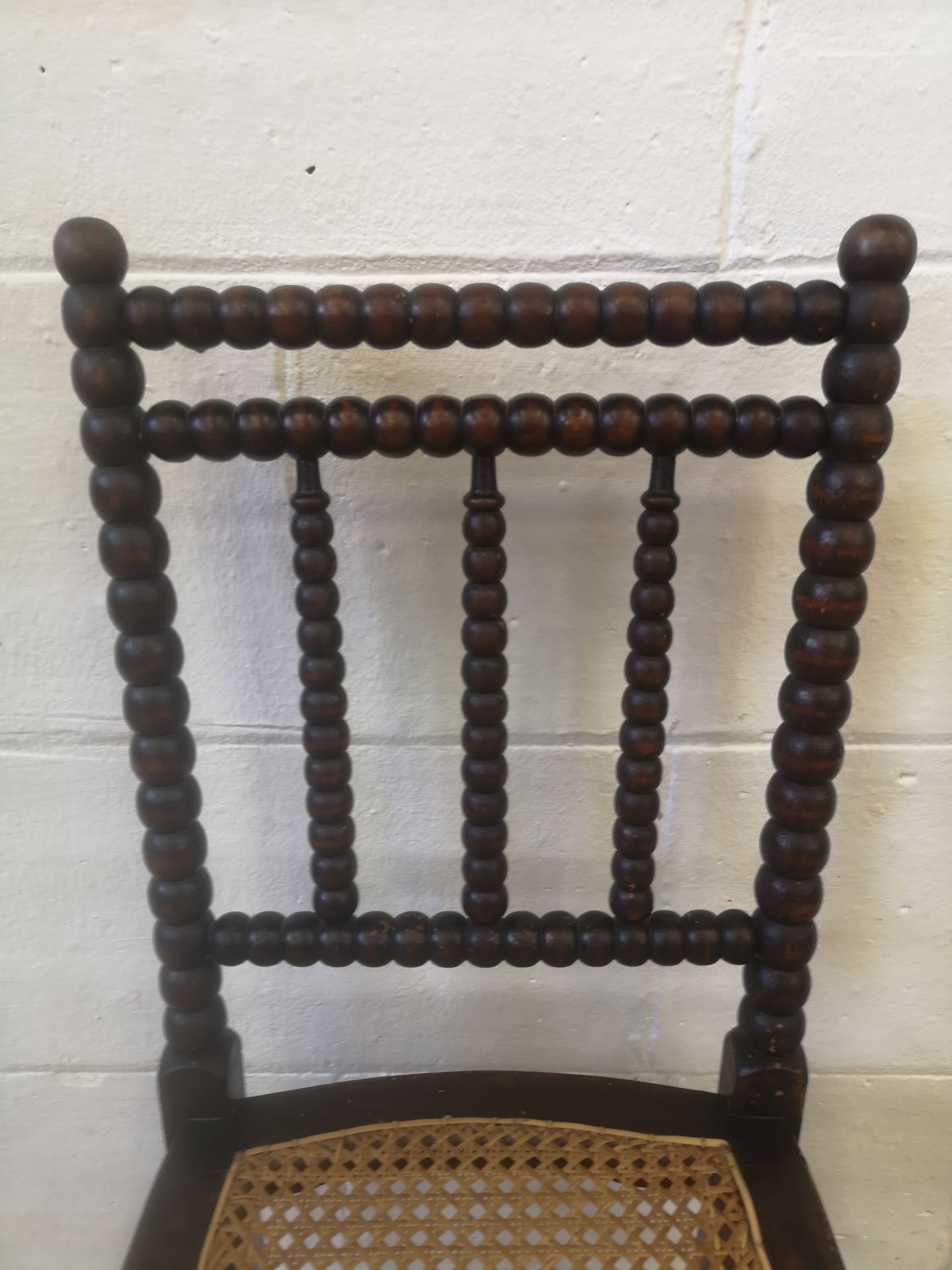 Mahogany dining chair - Image 6 of 6