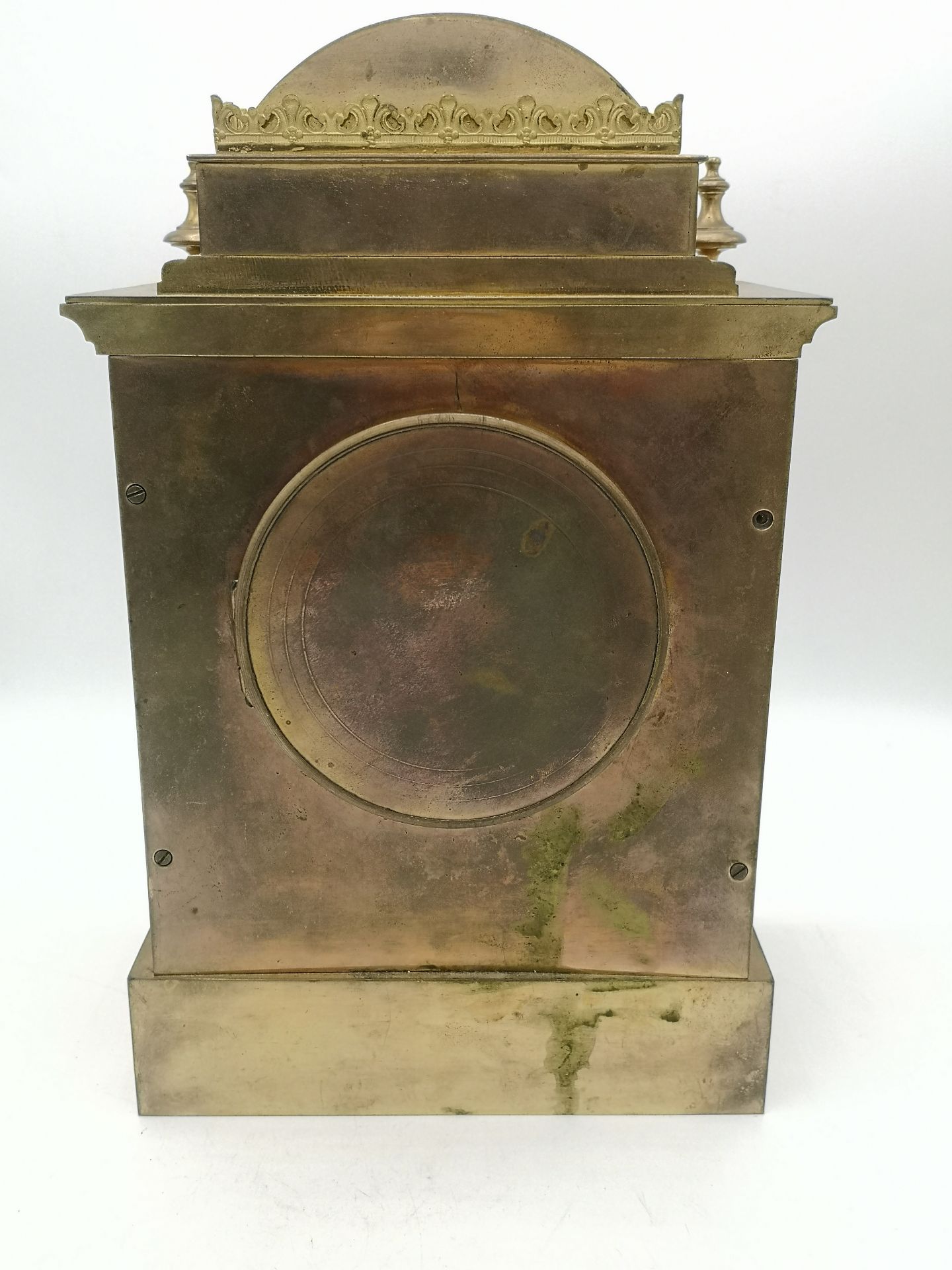 Brass cased mantel clock - Image 6 of 7