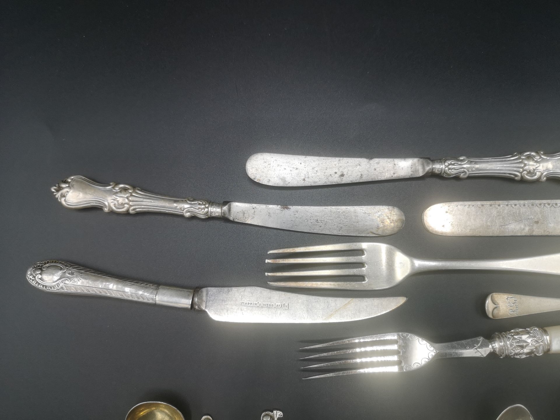 Collection of silver flatware - Bild 2 aus 9