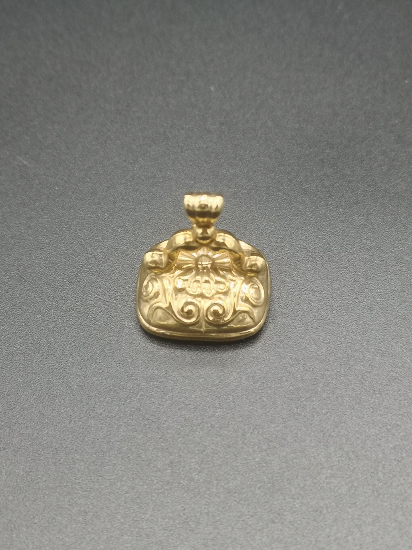 9ct gold fob seal - Image 3 of 4