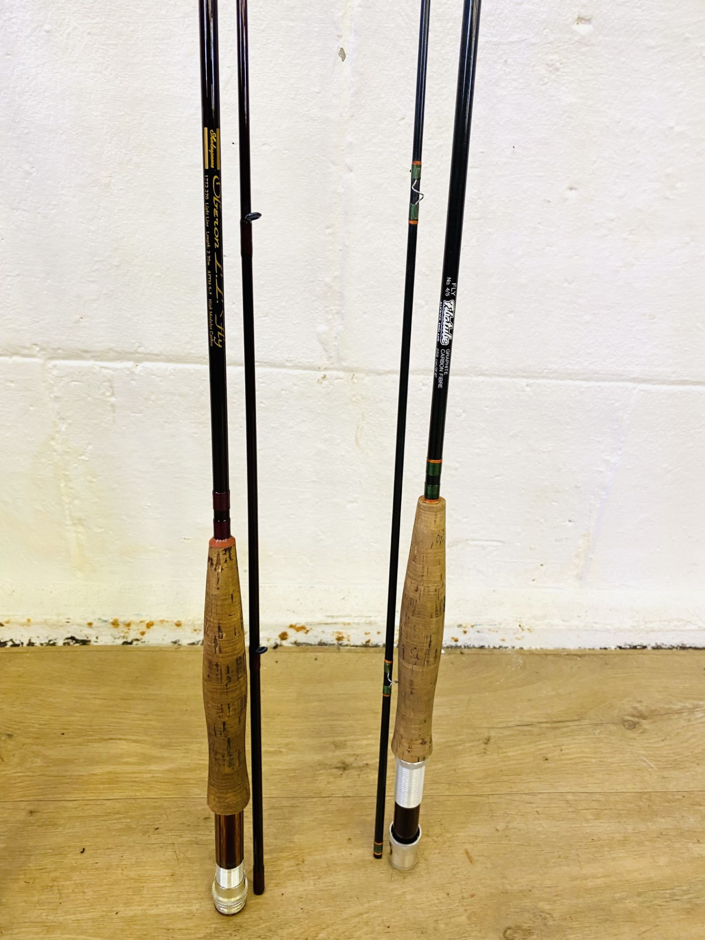 Four fly fishing rods - Image 2 of 4