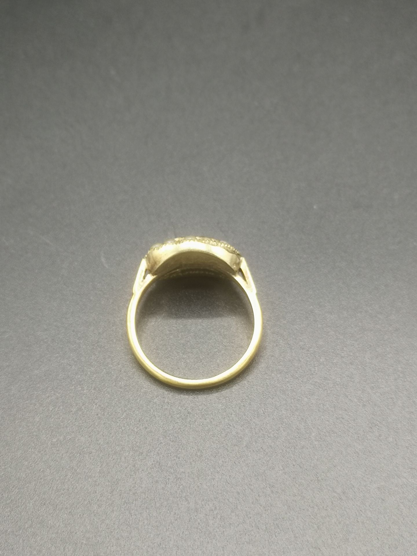 19th century, 18ct gold mourning ring - Image 5 of 5