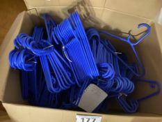 Box of hangers. This lot is subject to VAT.