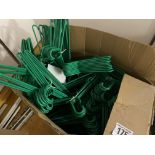 Box of hangers. This lot is subject to VAT.