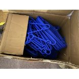 Box of hangers. This lot is subject to VAT.