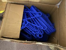 Box of hangers. This lot is subject to VAT.