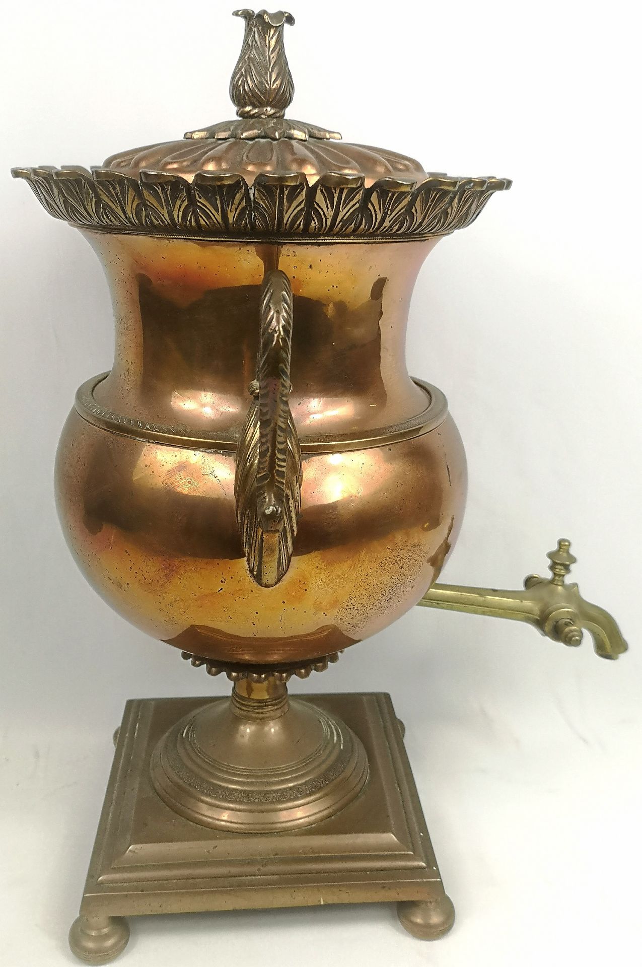 Victorian copper samovar - Image 5 of 6