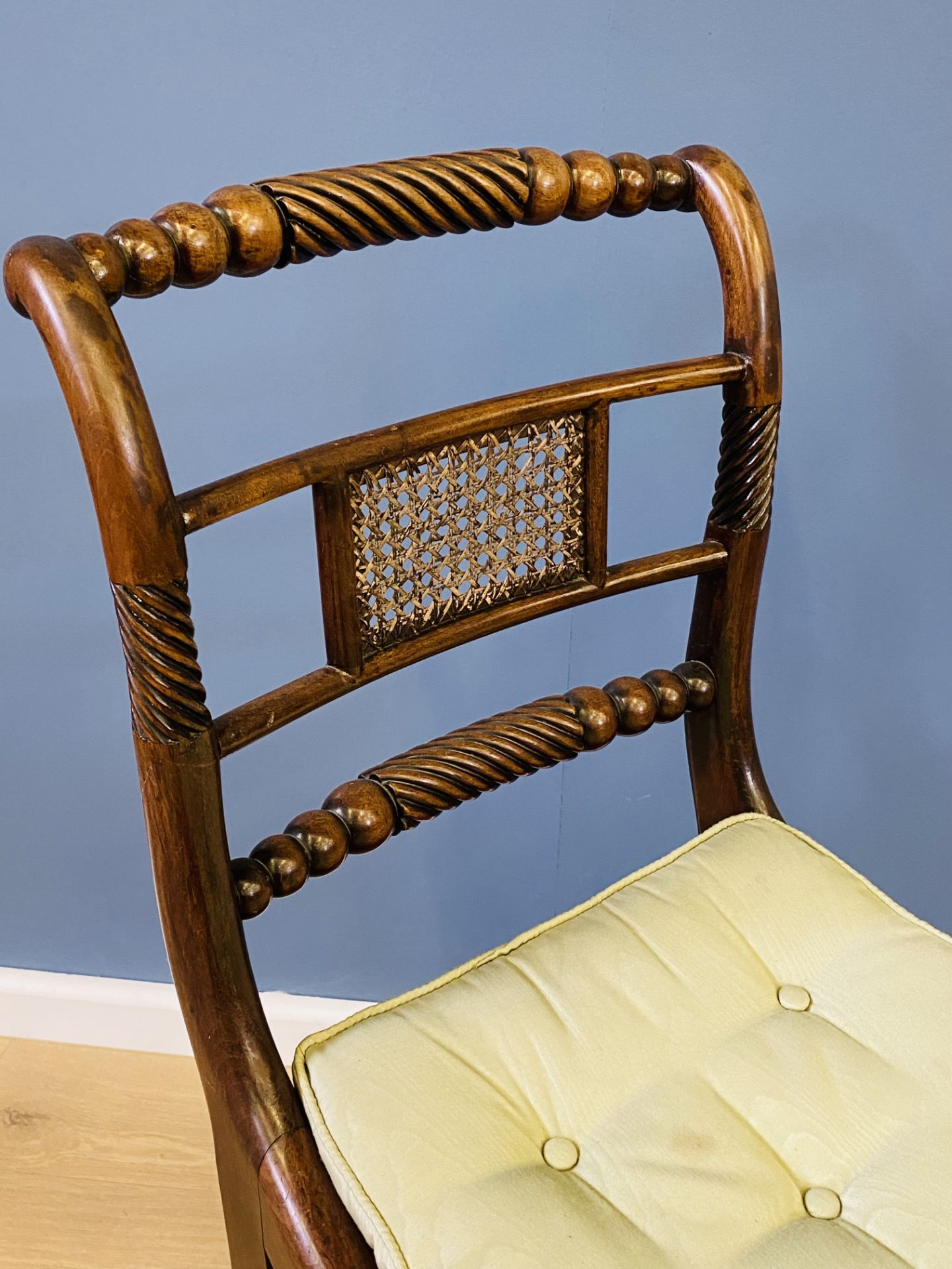 Six mahogany dining chairs - Image 7 of 7