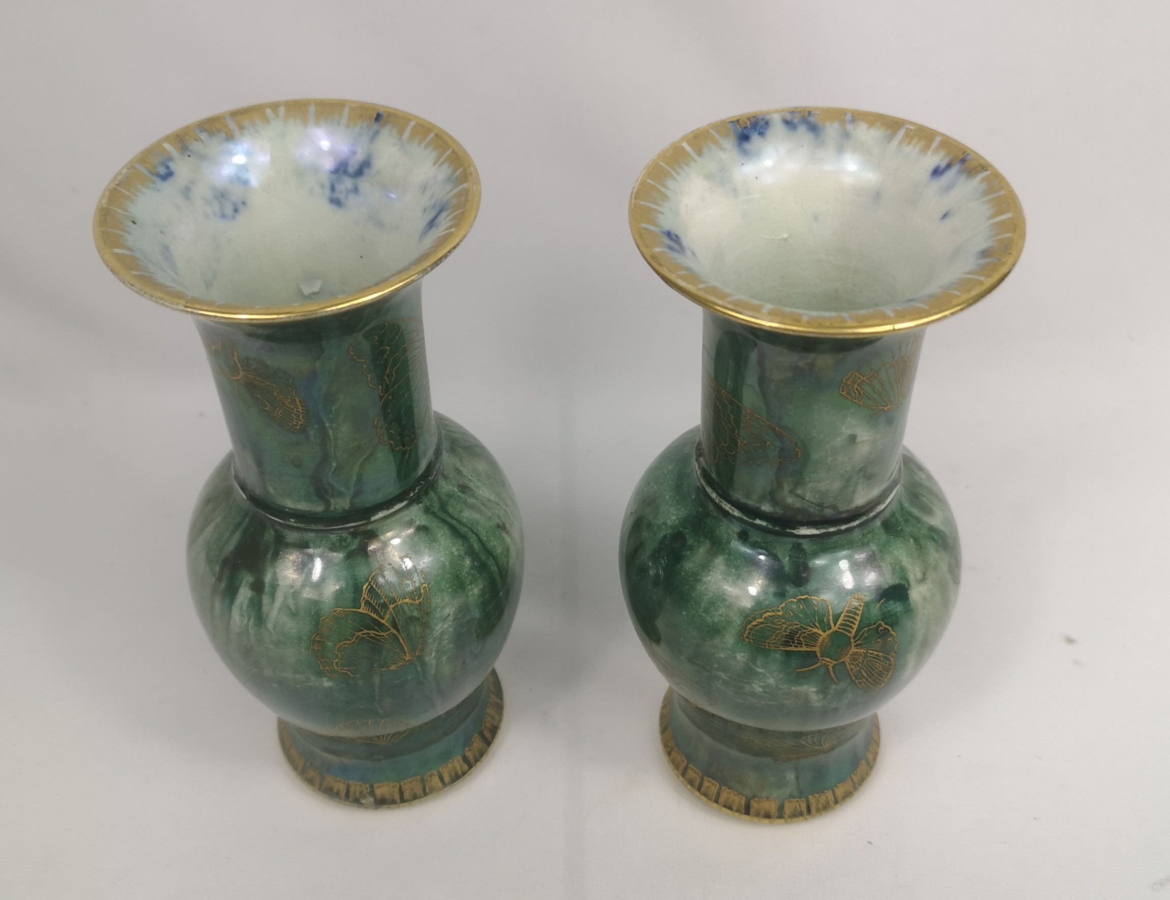 Pair of Carlton Ware Armande vases - Image 2 of 5