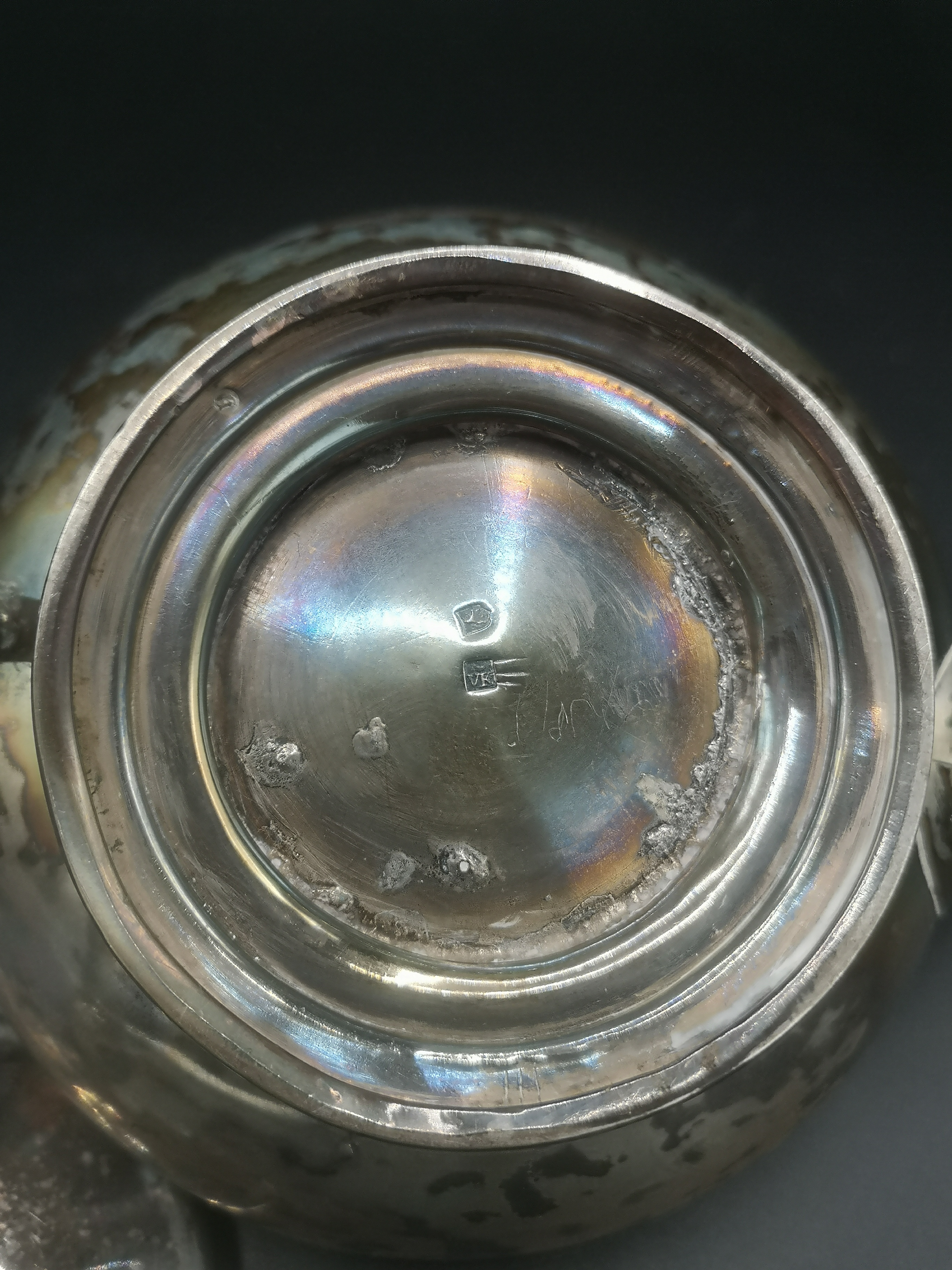Dutch silver teapot - Image 5 of 5