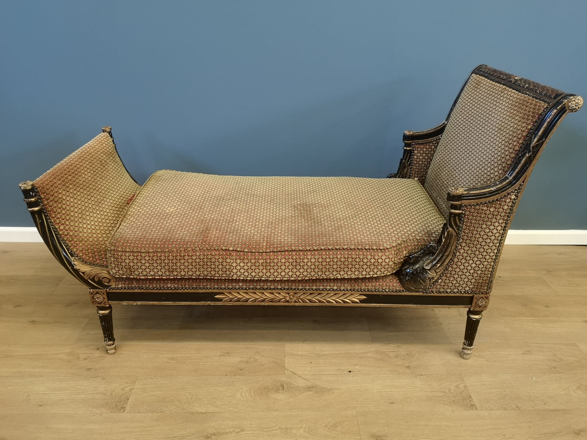 French empire style daybed - Image 2 of 4