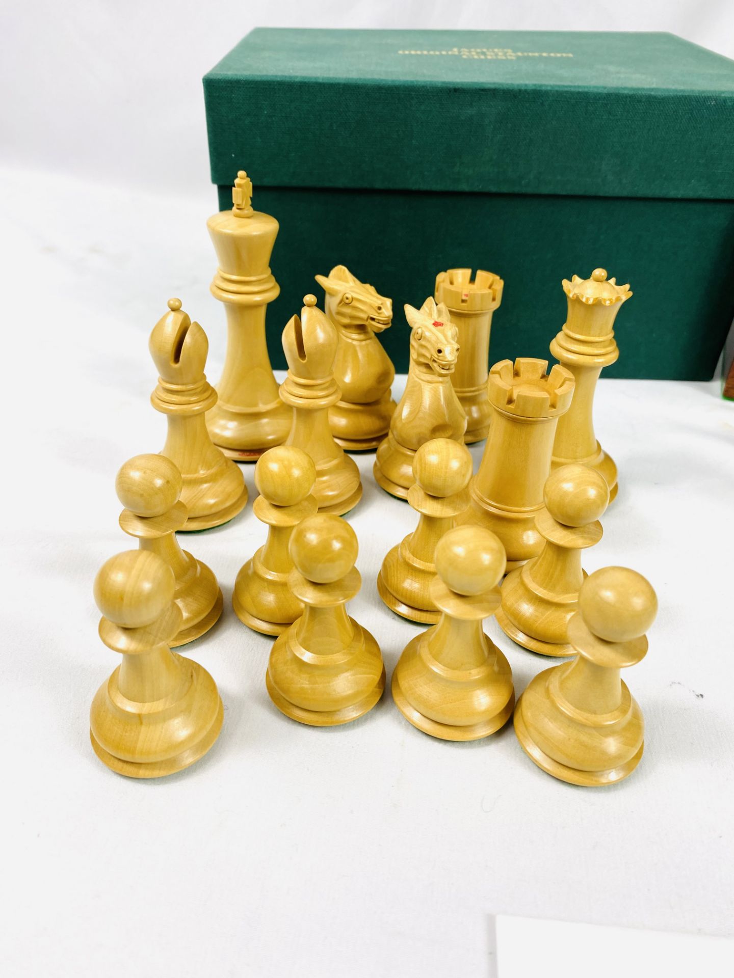 Jaques Staunton chess set - Image 2 of 6