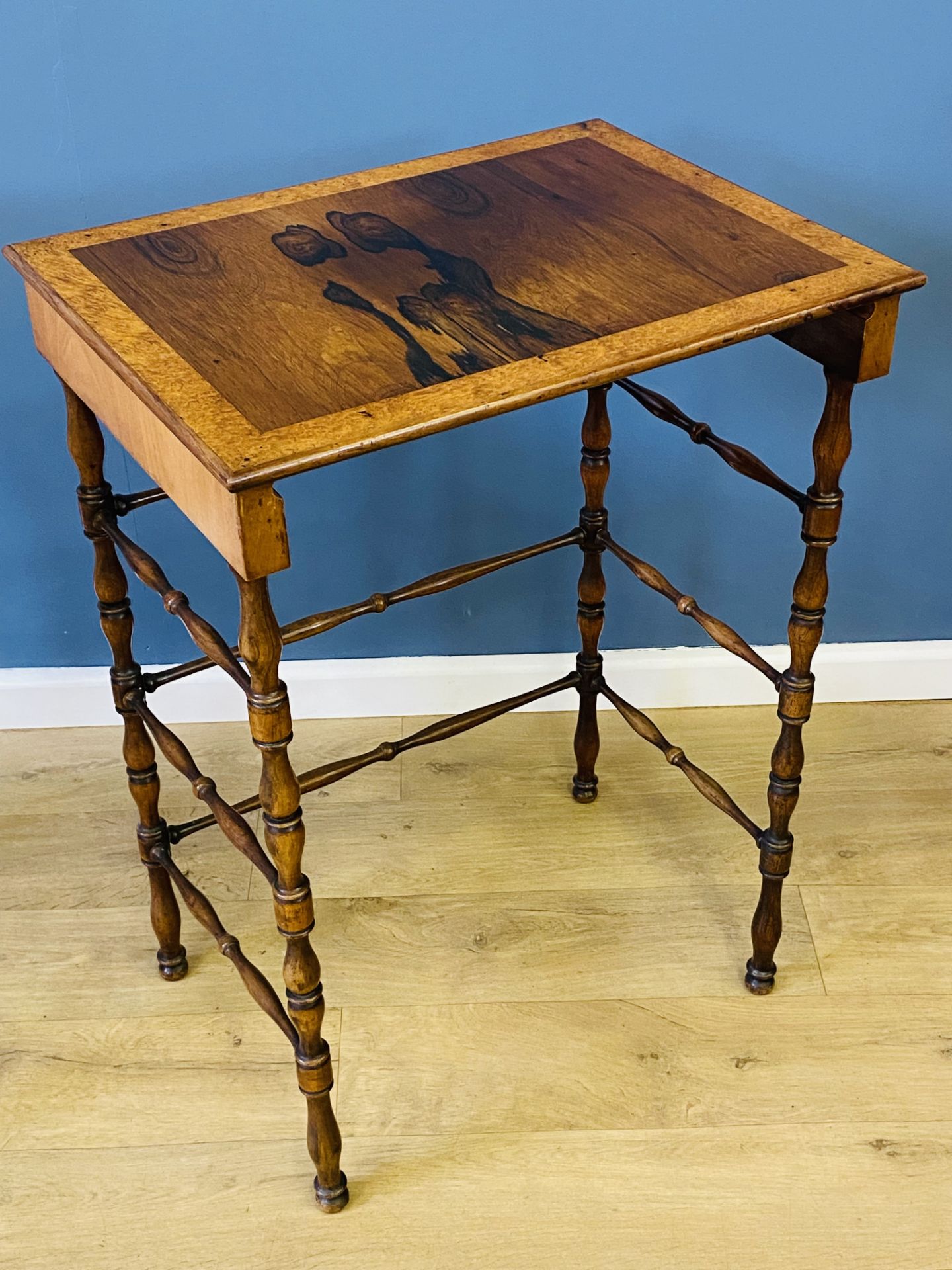 Early 19th century nest of four tables attributed to Gillows - Bild 7 aus 10