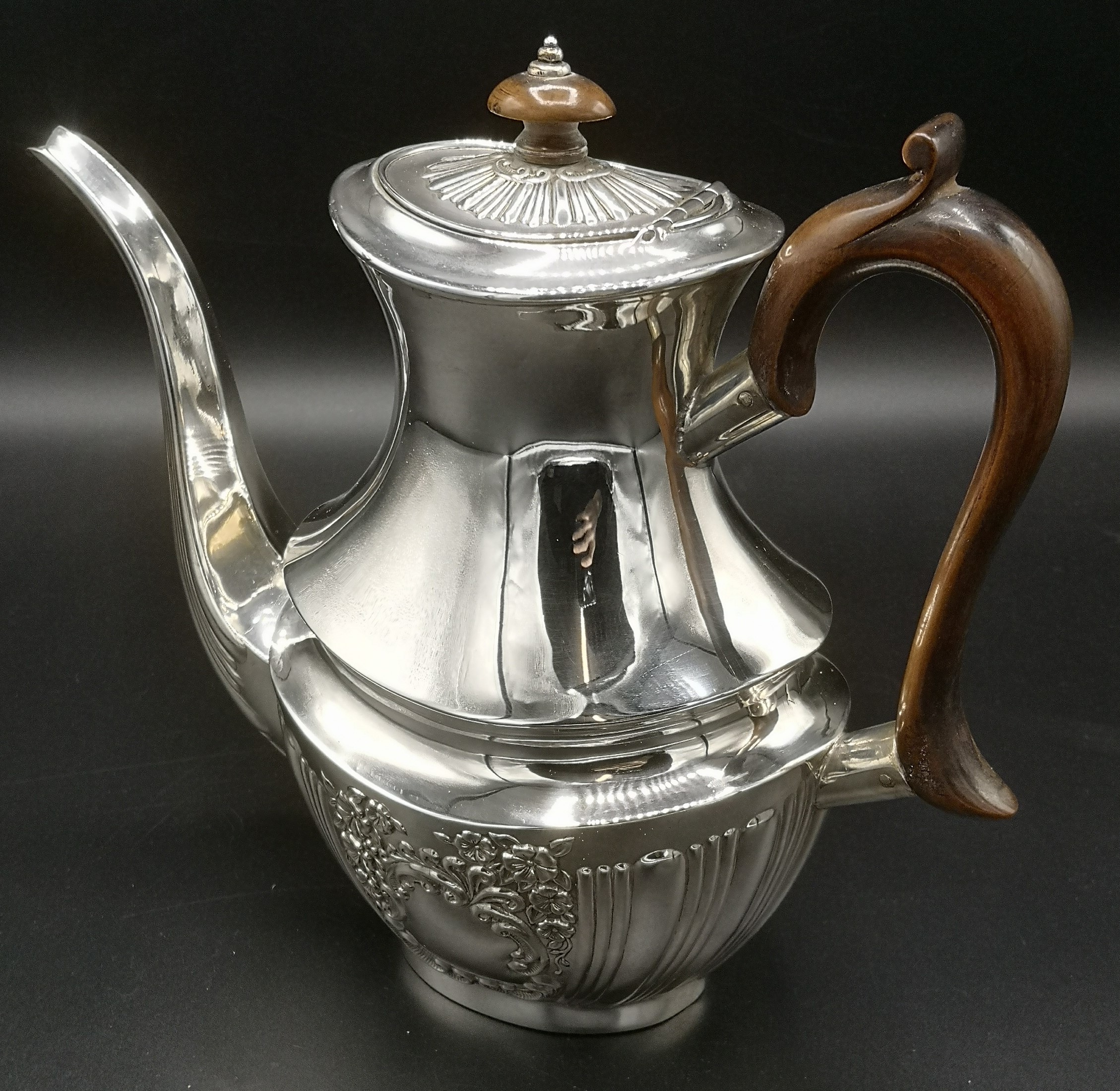 Silver coffee pot