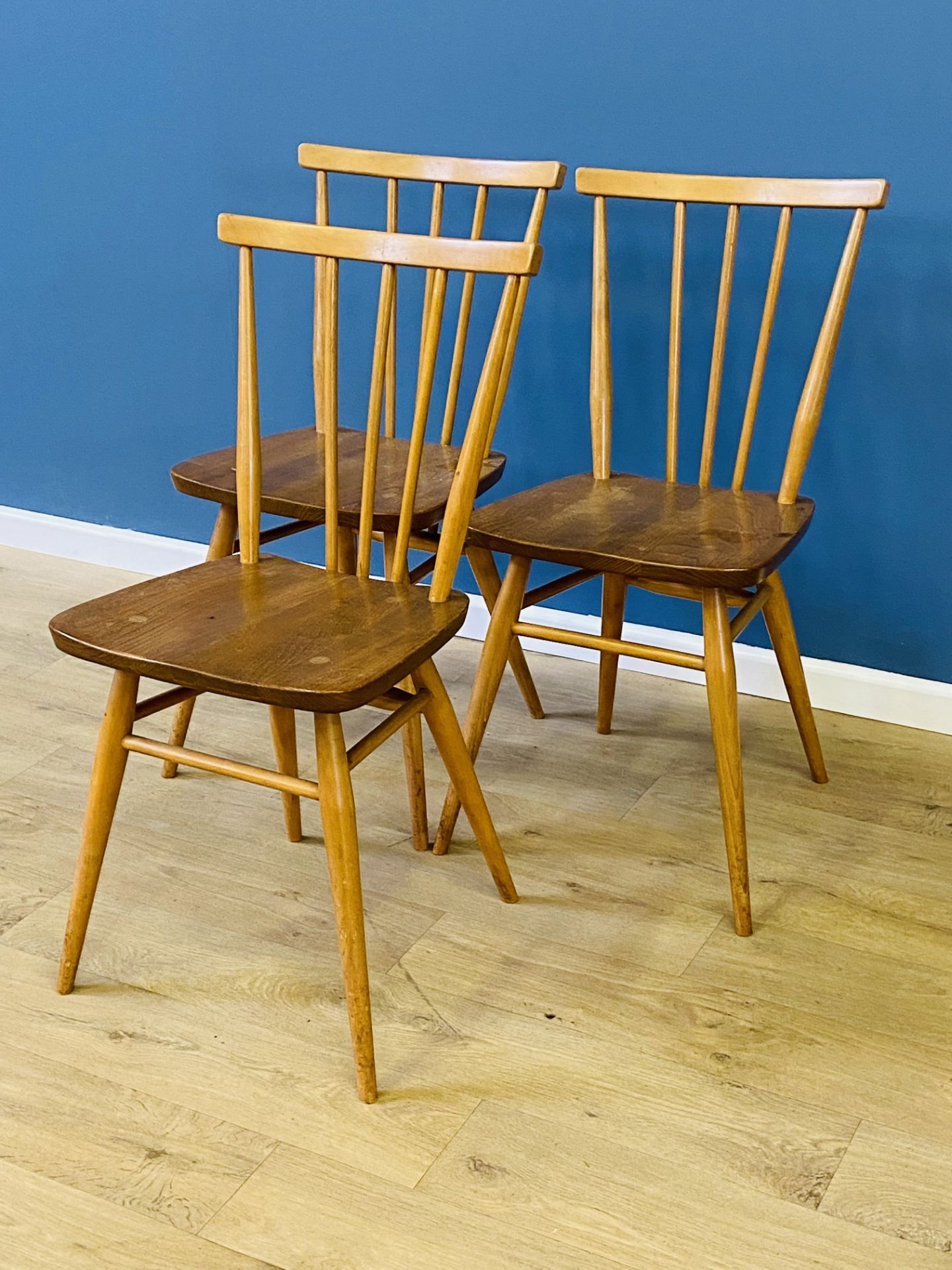 Three Ercol dining chairs - Image 2 of 4