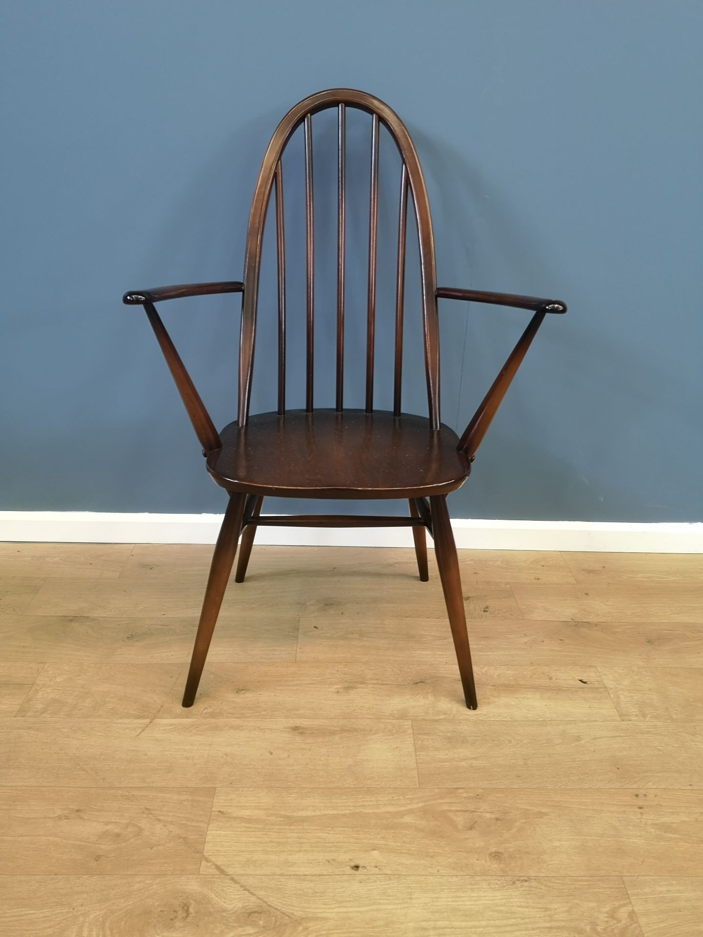 Set of four Ercol dining chairs - Image 3 of 6