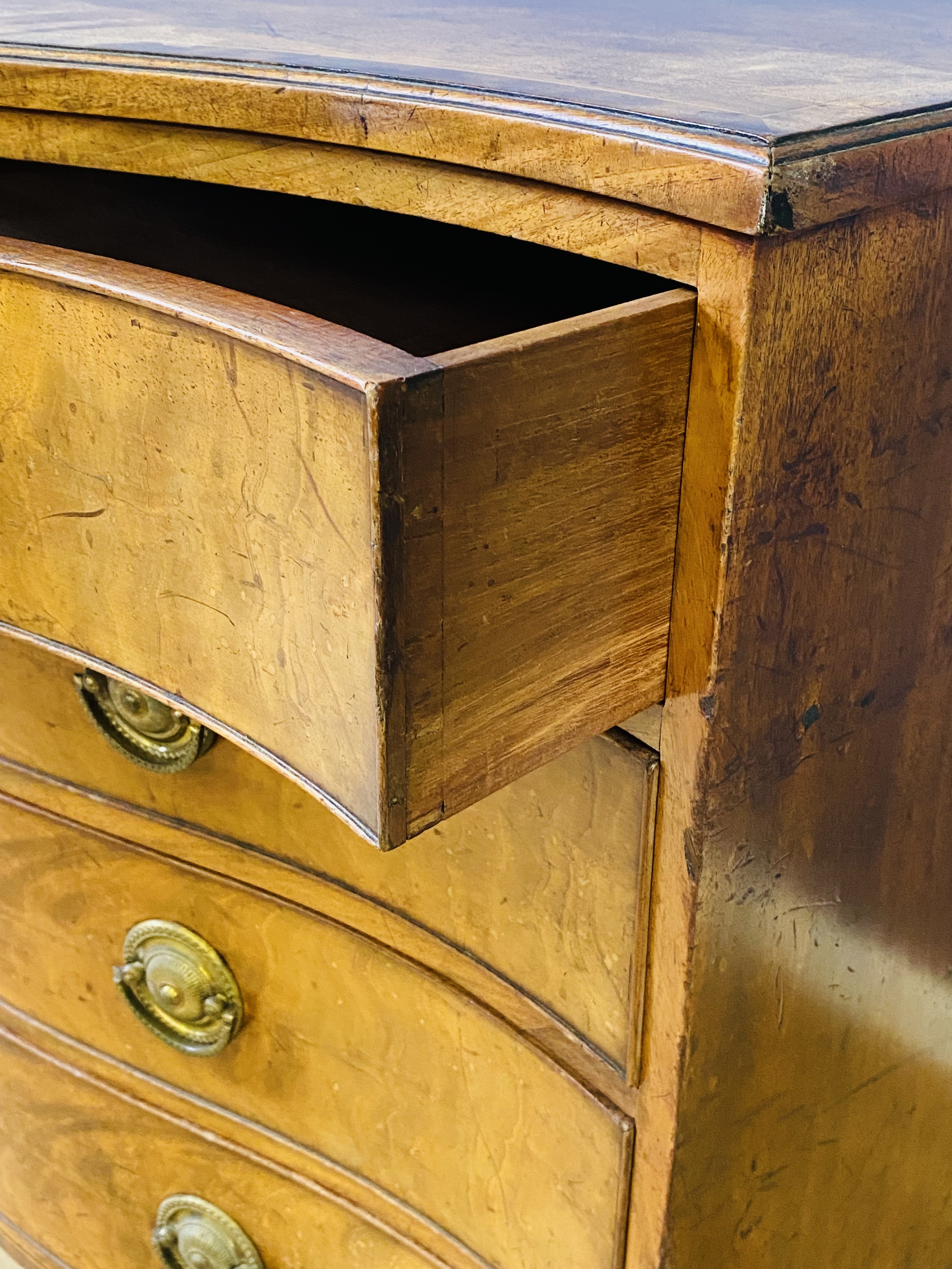 Regency mahogany chest of drawers - Image 8 of 8