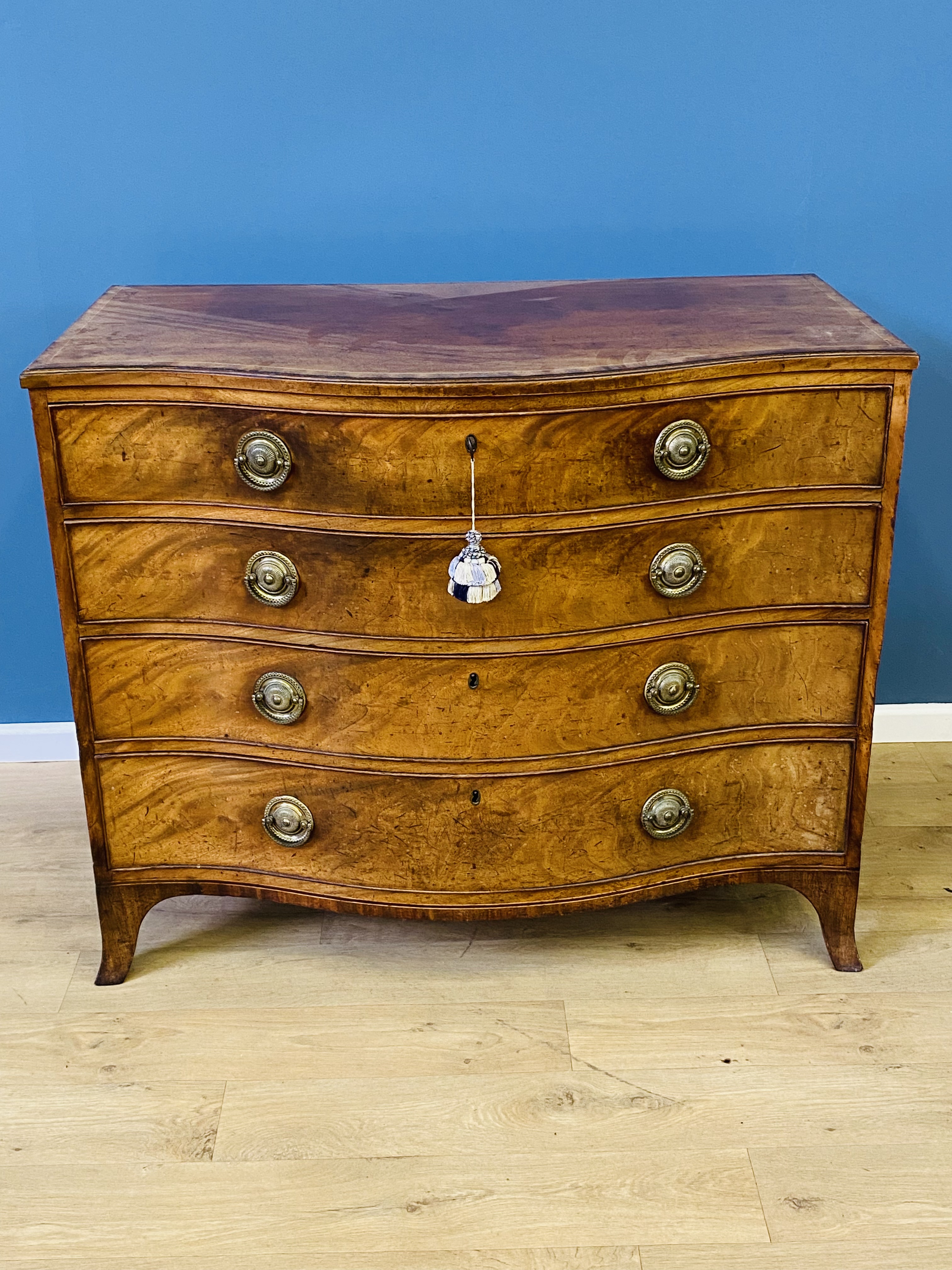 Regency mahogany chest of drawers - Image 2 of 8