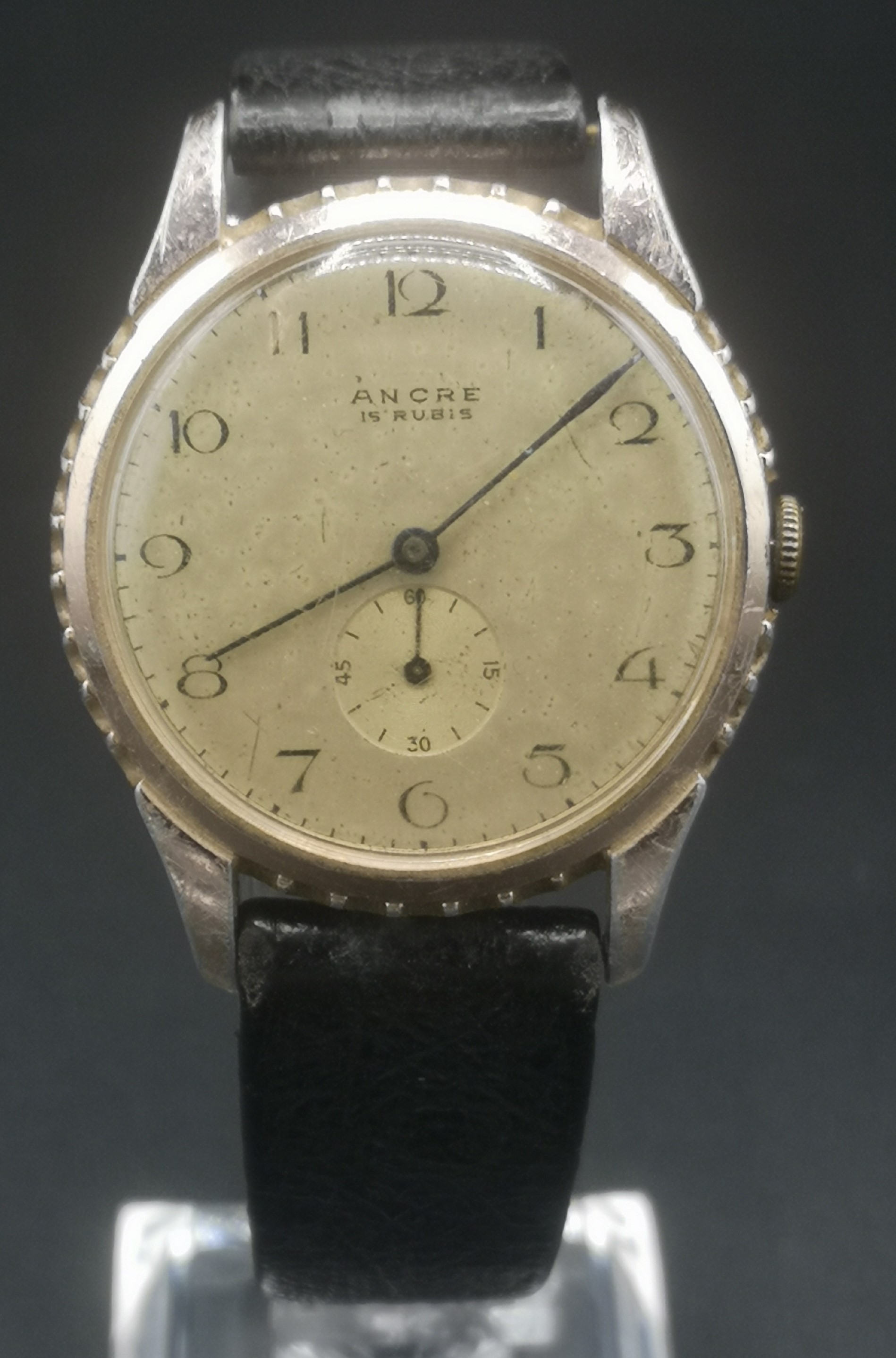 Gents wrist watch in 9ct gold case - Image 2 of 9