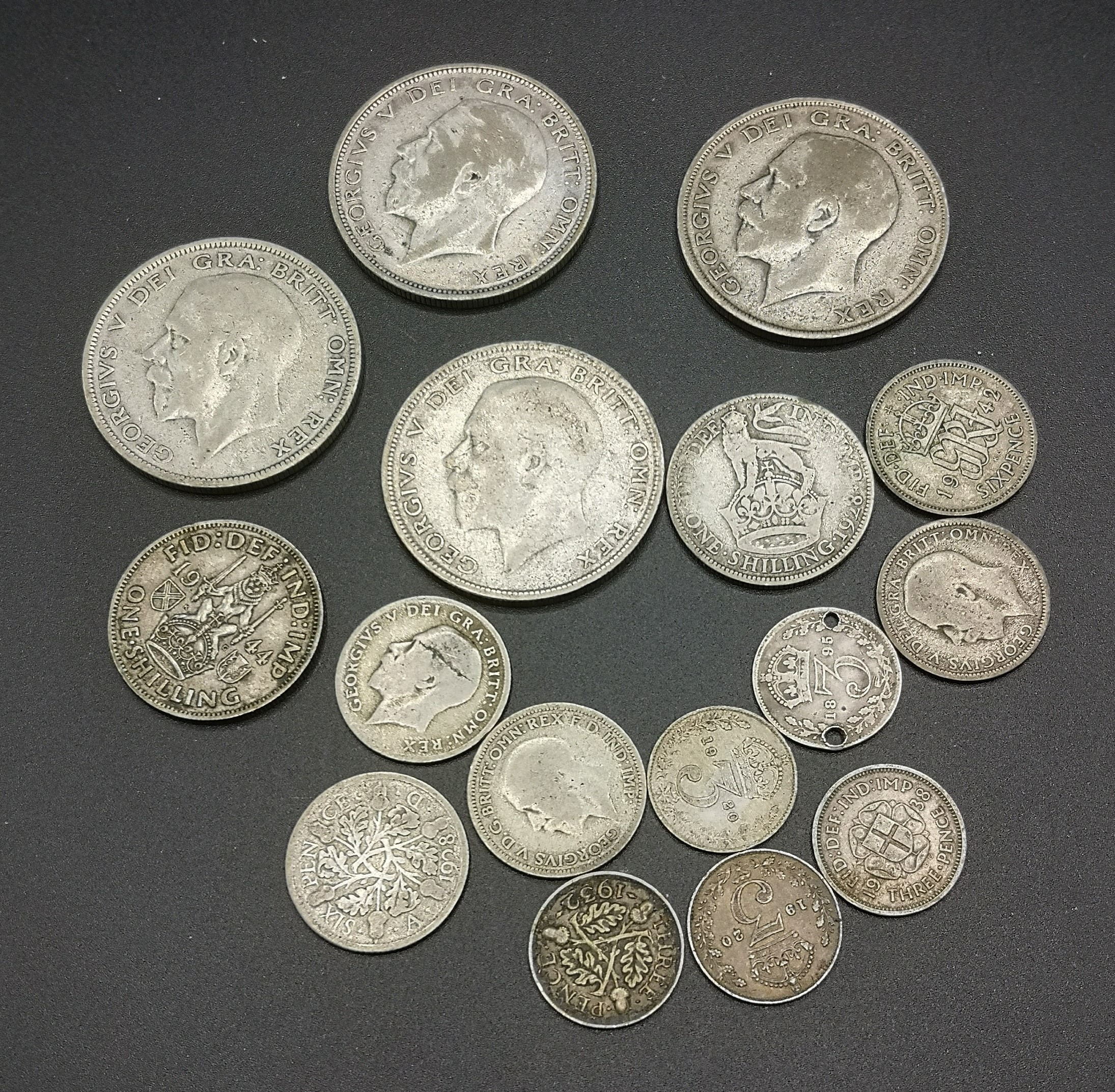 Quantity of British silver coins - Image 3 of 4