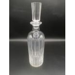 Baccarat glass decanter