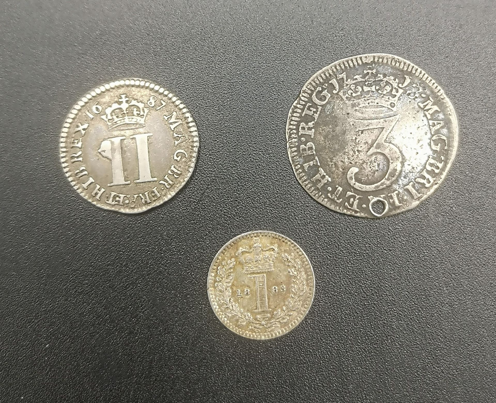 17th, 18th and 19th century Maundy coins
