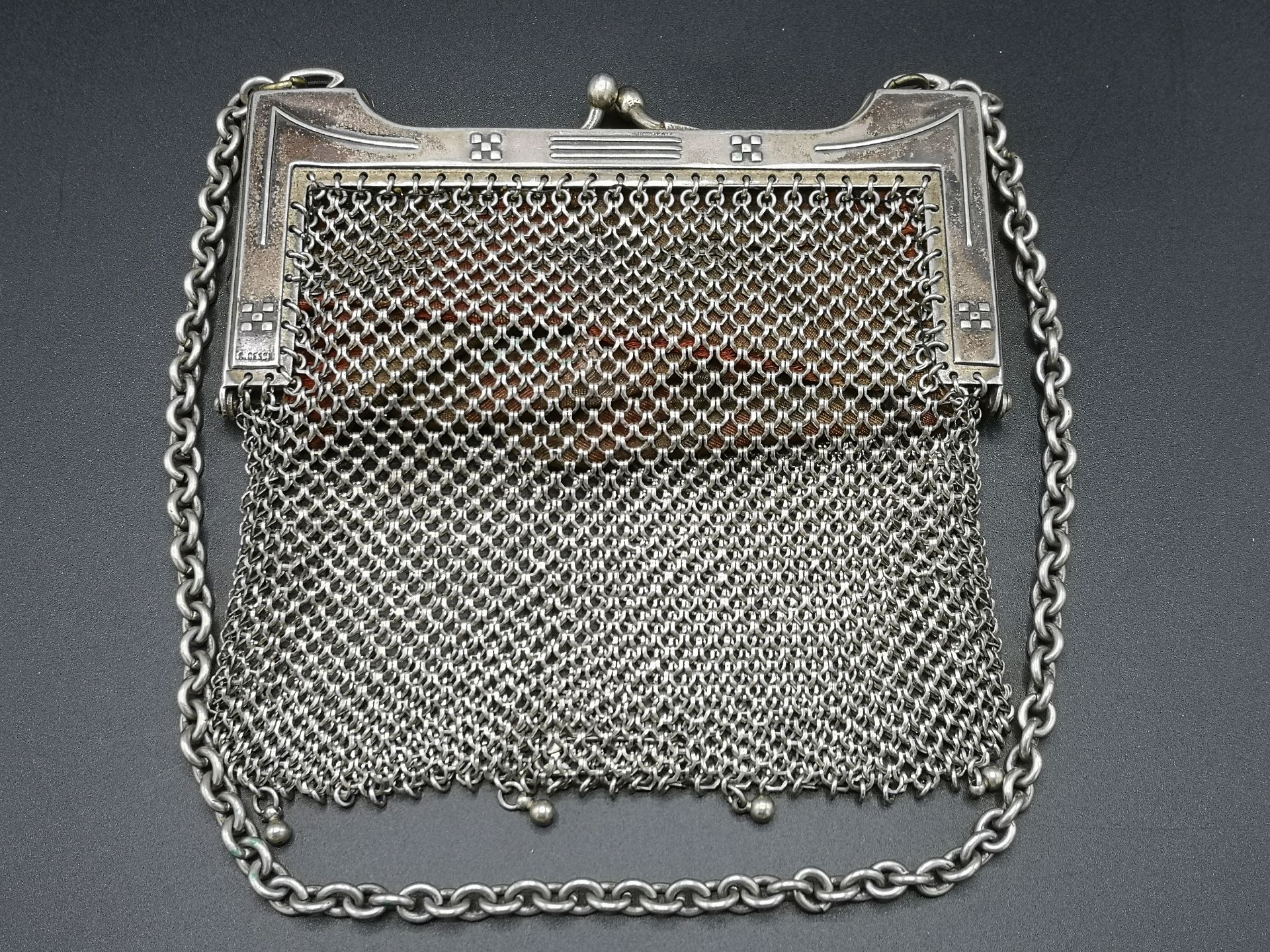 Alpacca mesh purse - Image 4 of 6