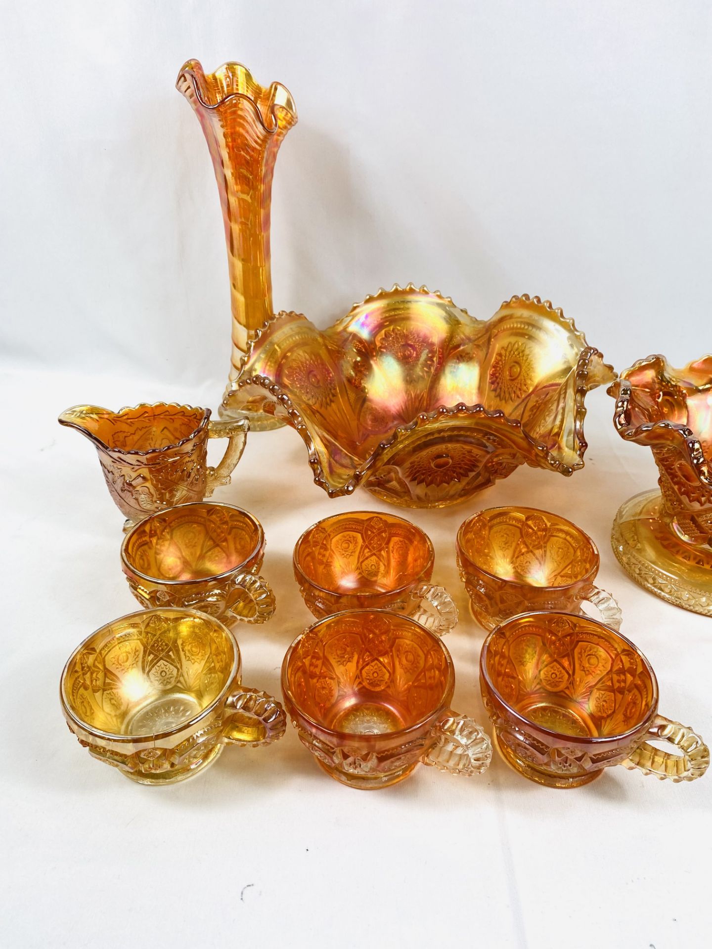 Quantity of carnival glass - Image 2 of 5