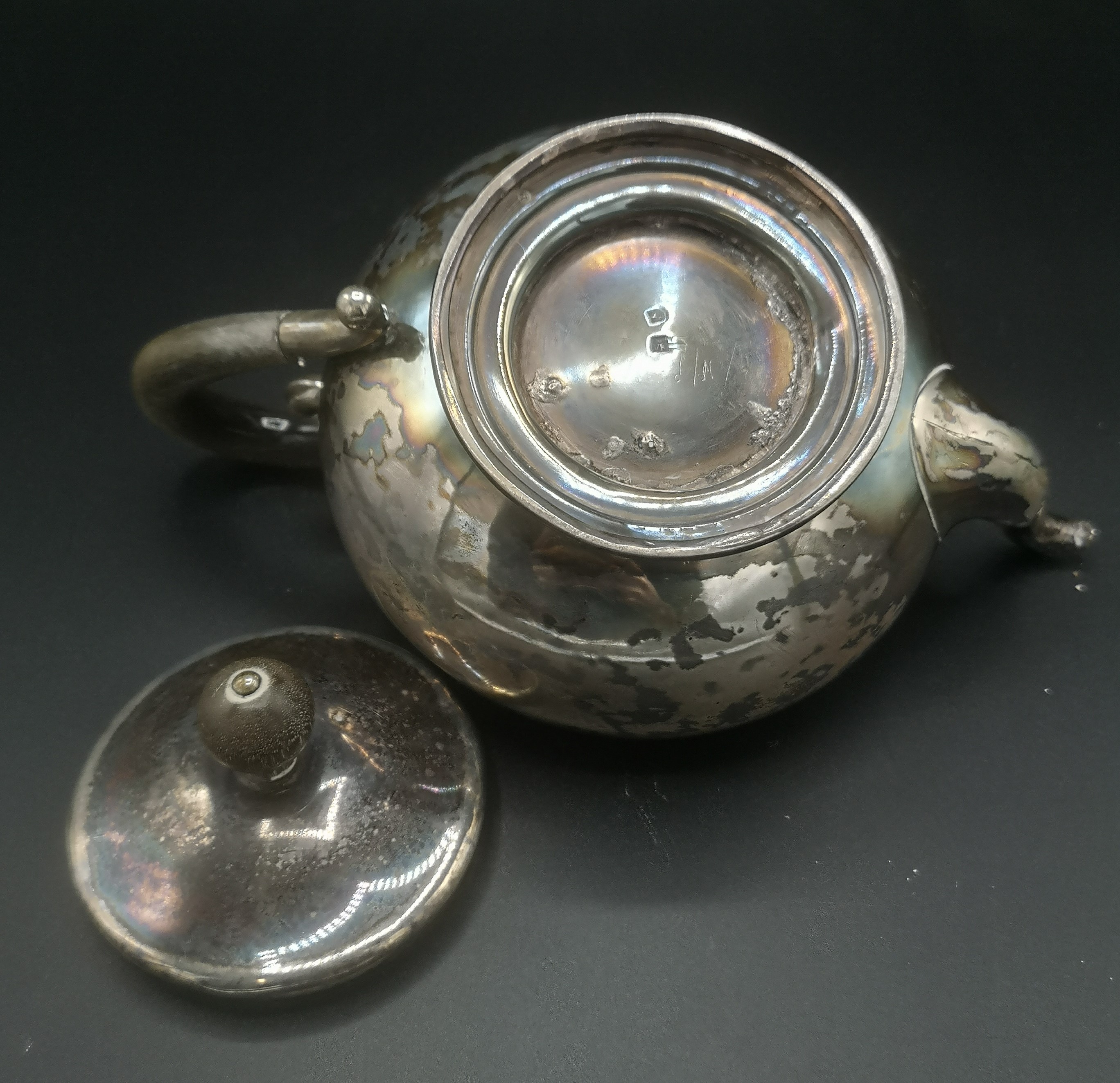Dutch silver teapot - Image 4 of 5
