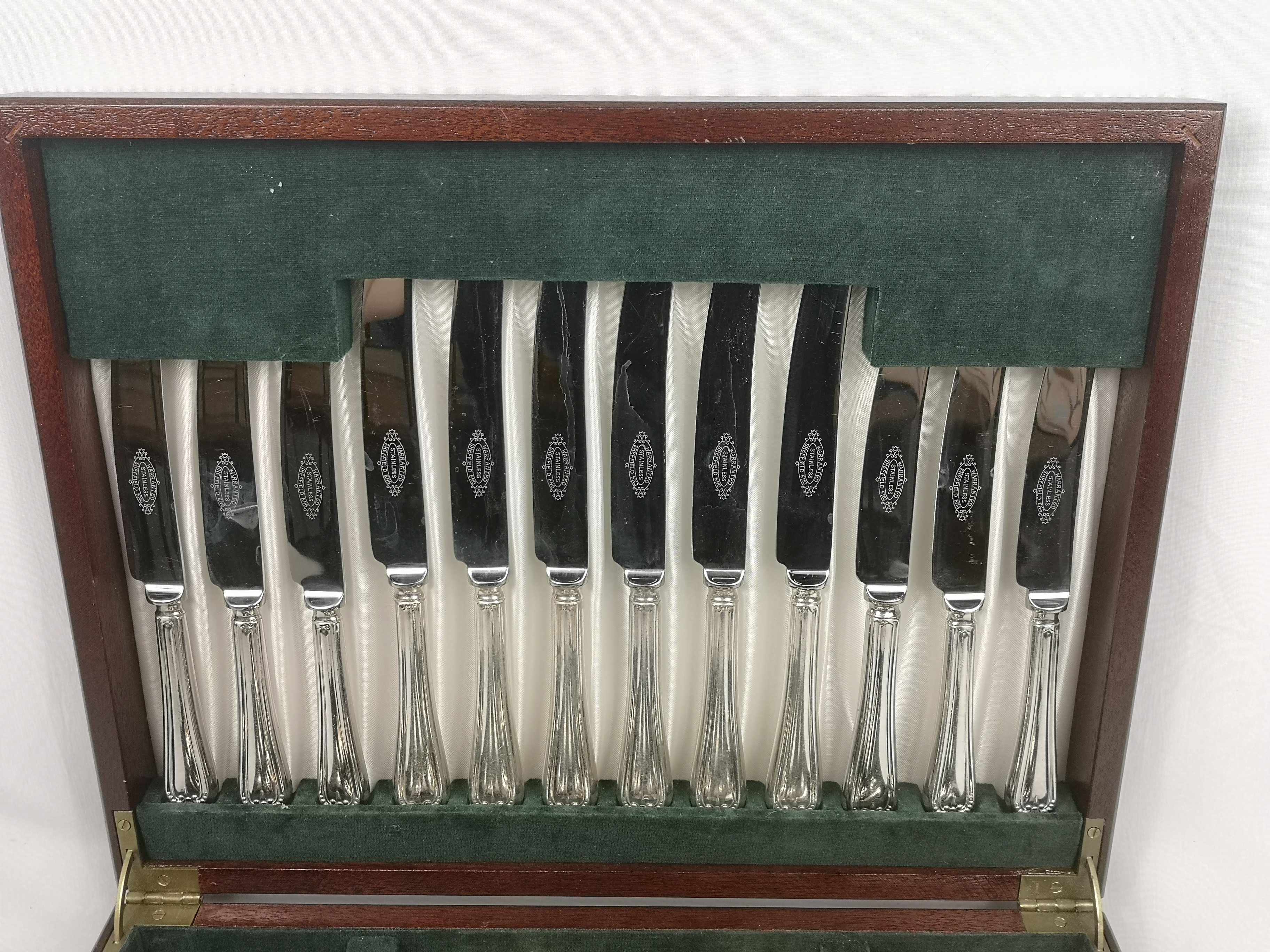 Six place canteen of silver plate cutlery - Image 2 of 7