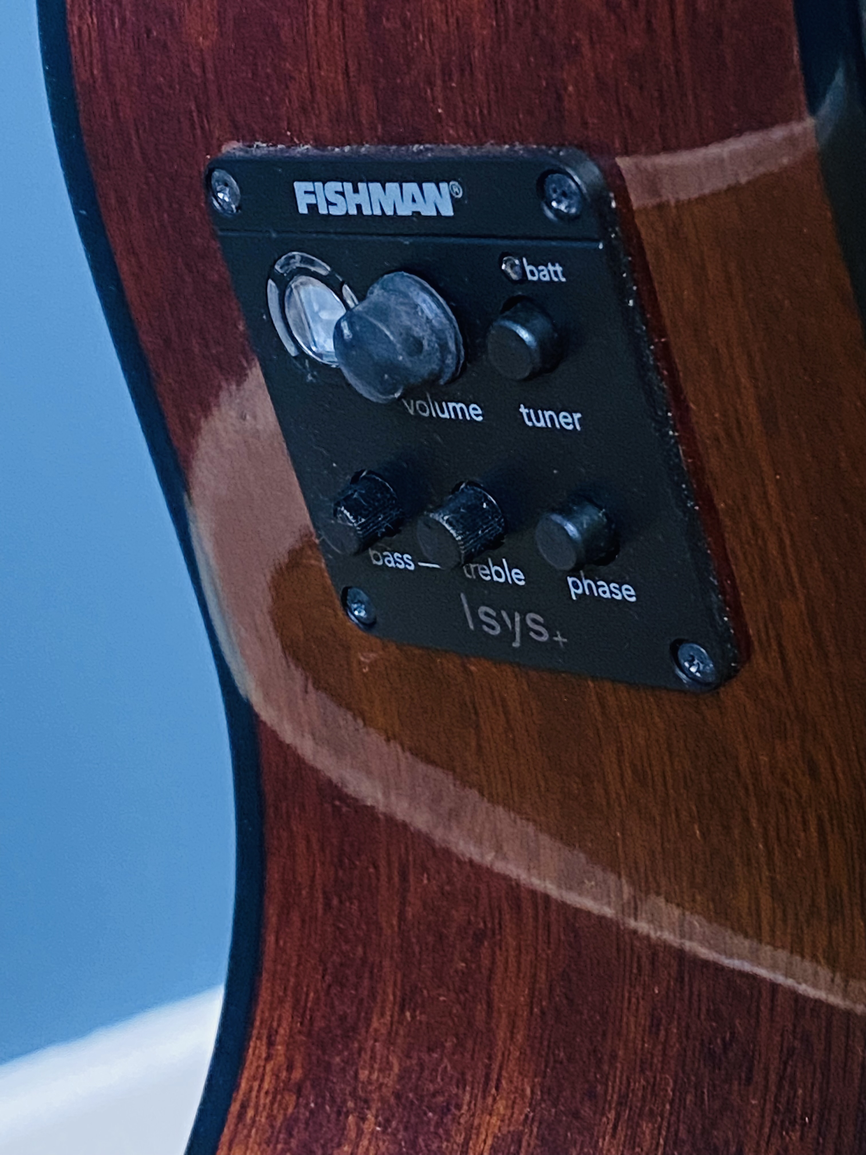 Sigma BMC-1STE semi acoustic bass guitar - Image 5 of 5