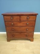 Victorian mahogany chest of drawers