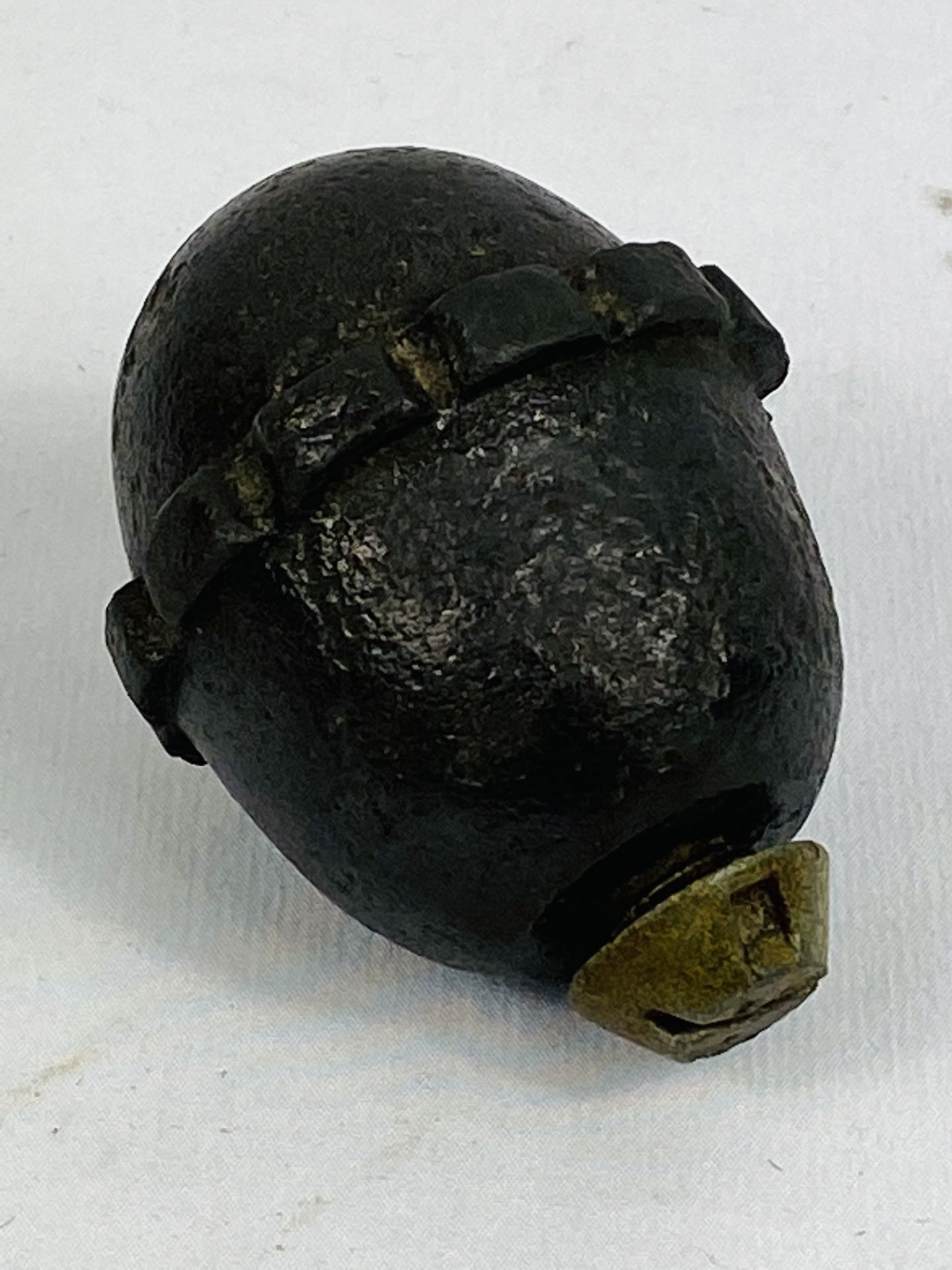WW1 German 'egg' grenade - Image 3 of 3